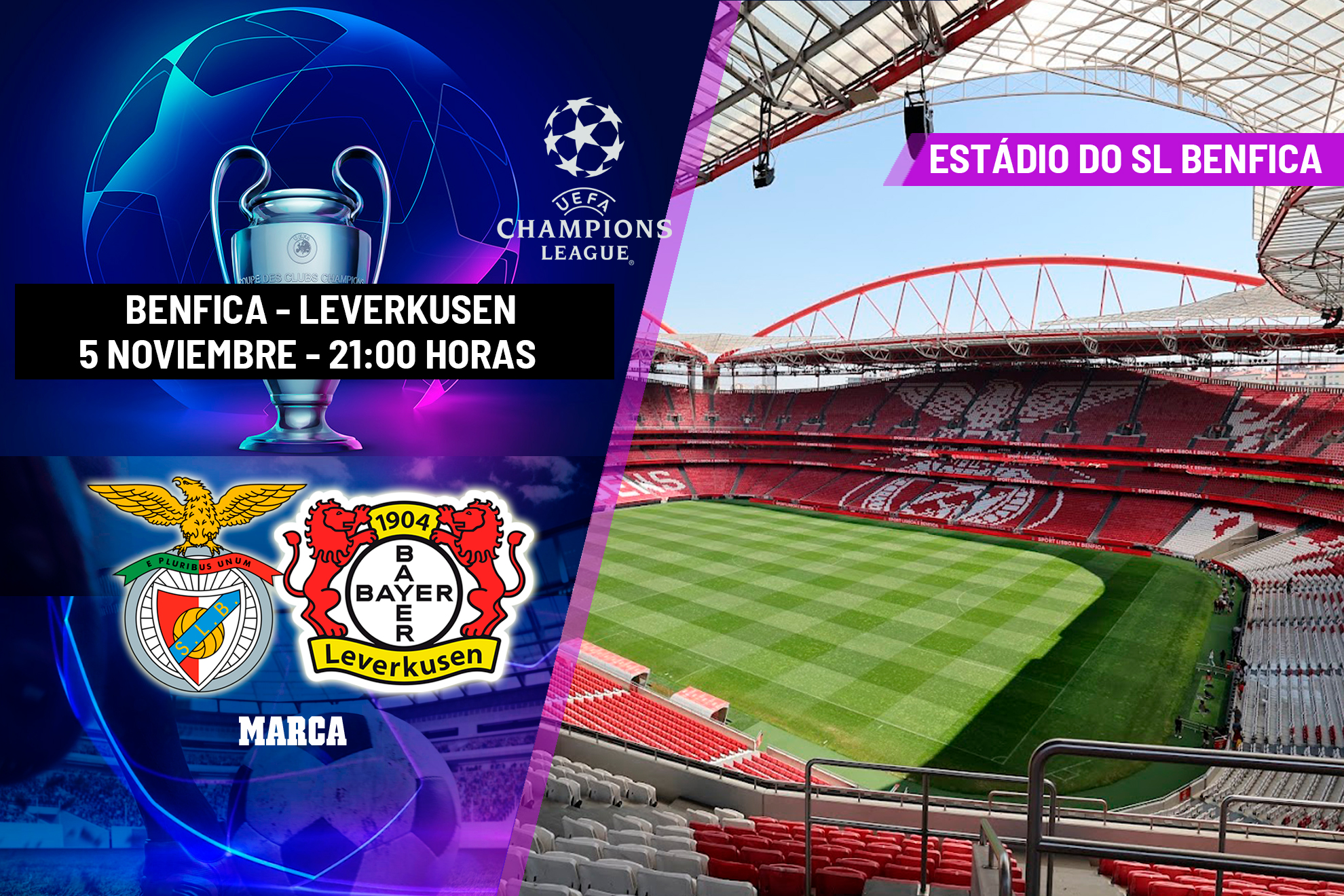 Benfica - Bayer Leverkusen: horario y dónde ver hoy en TV el partido de ...