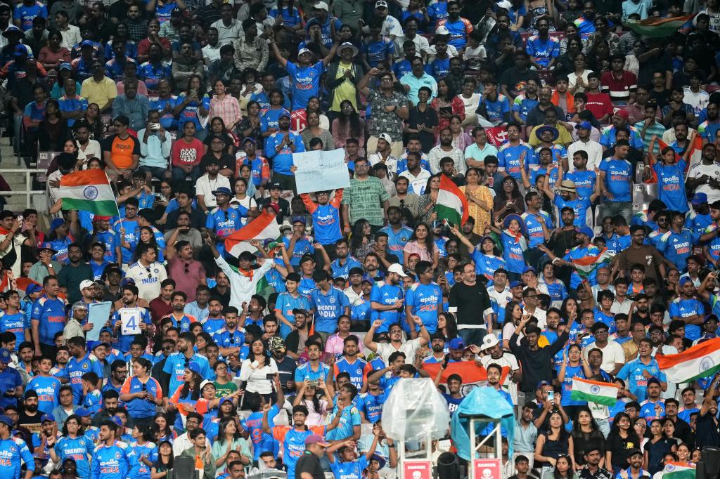 Aficionados en la final