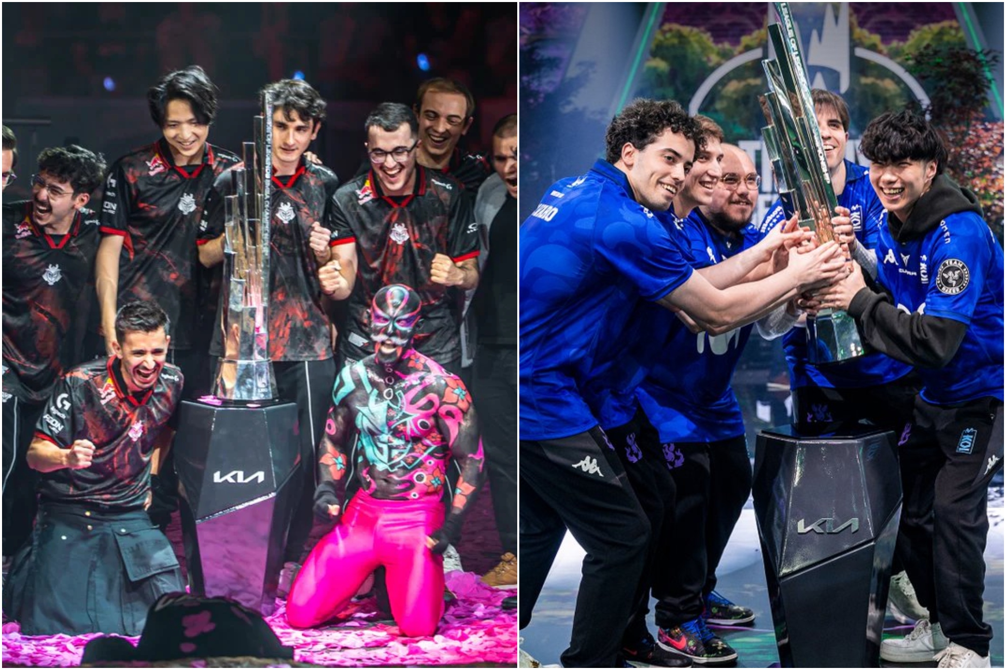 G2 y Movistar KOI, ganadores en verano y primavera