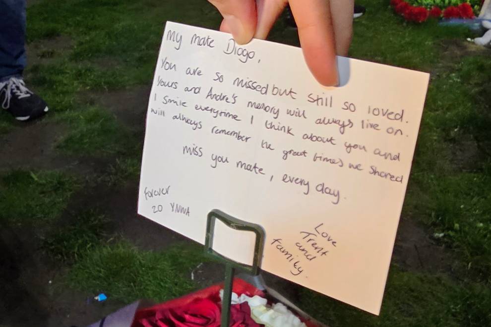 Trentov list Diogovi a André Jotovi.