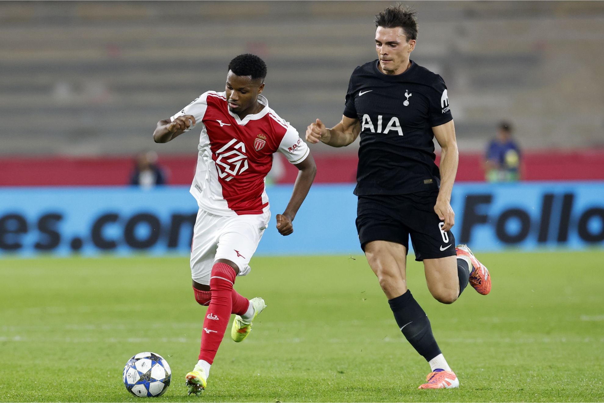 Ansu Fati, durante el partido contra el Tottenham