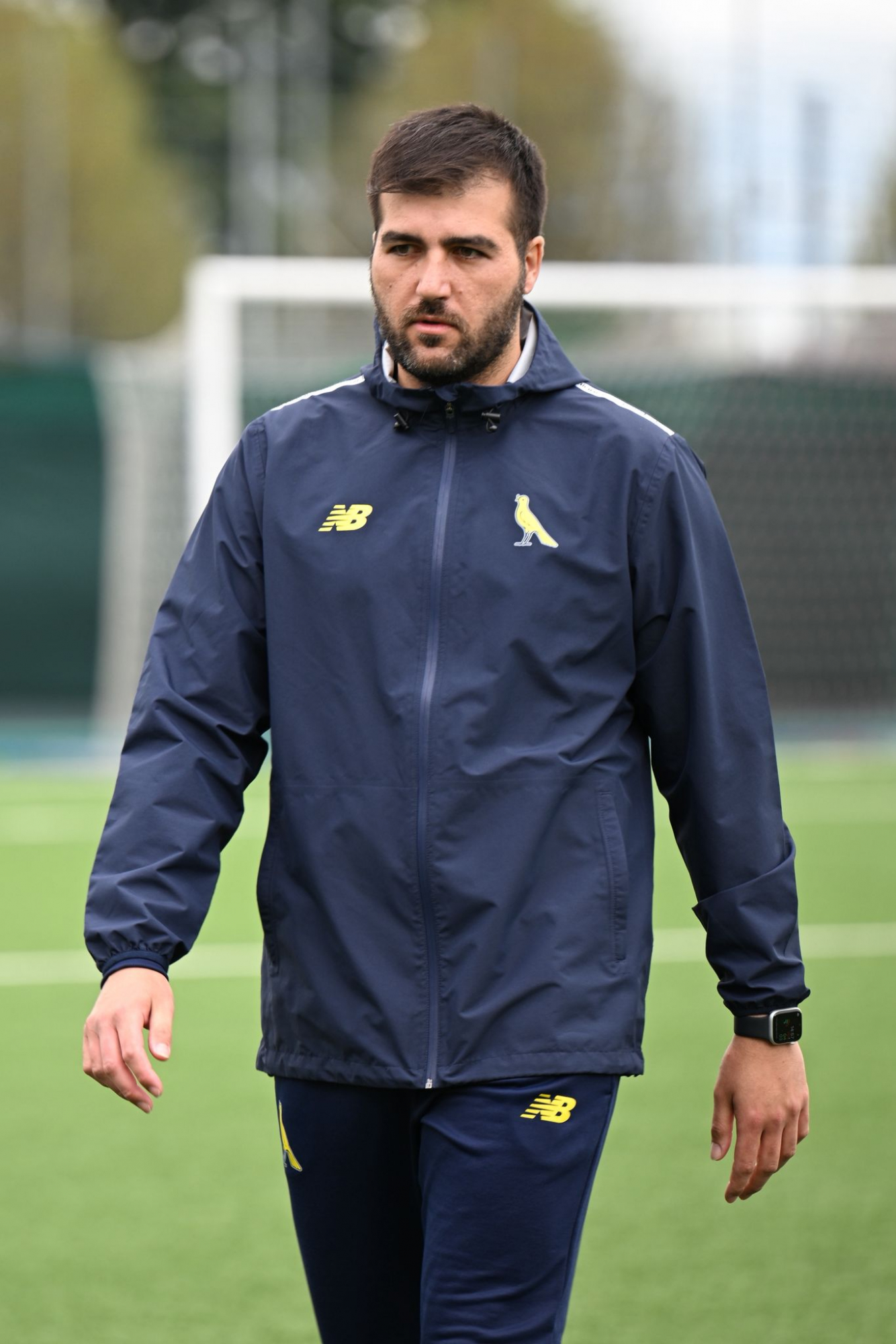 David Rodríguez, con il Modena in allenamento.