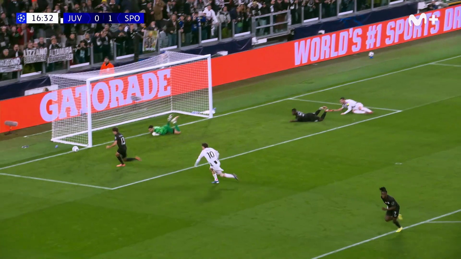 Juventus 1-1 Sporting de Portugal: resumen y goles&nbsp;Champions&nbsp;League (J4)
