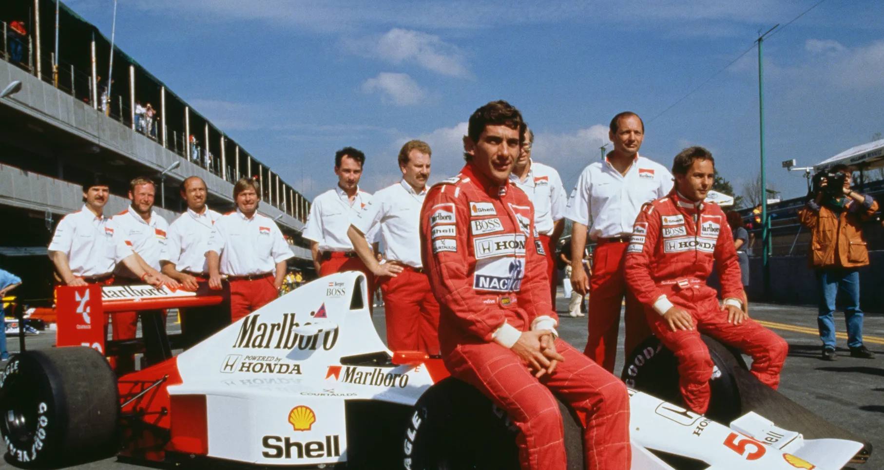 Ayrton Senna ganó el GP de Brasil en 1991 con un coche muy especial.