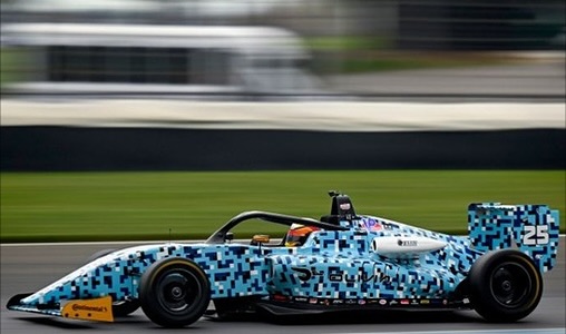 Machado, en el test en Indianápolis.