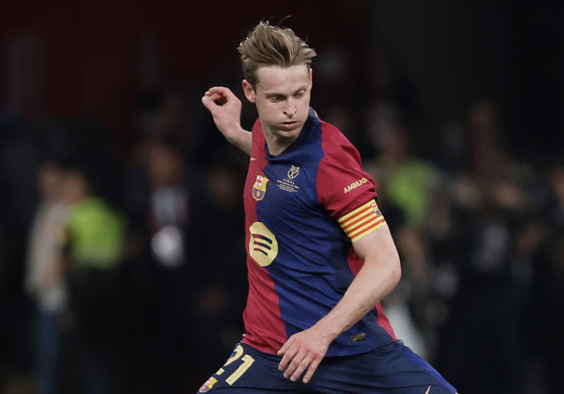 Frenkie de Jong, jugador del Barcelona.