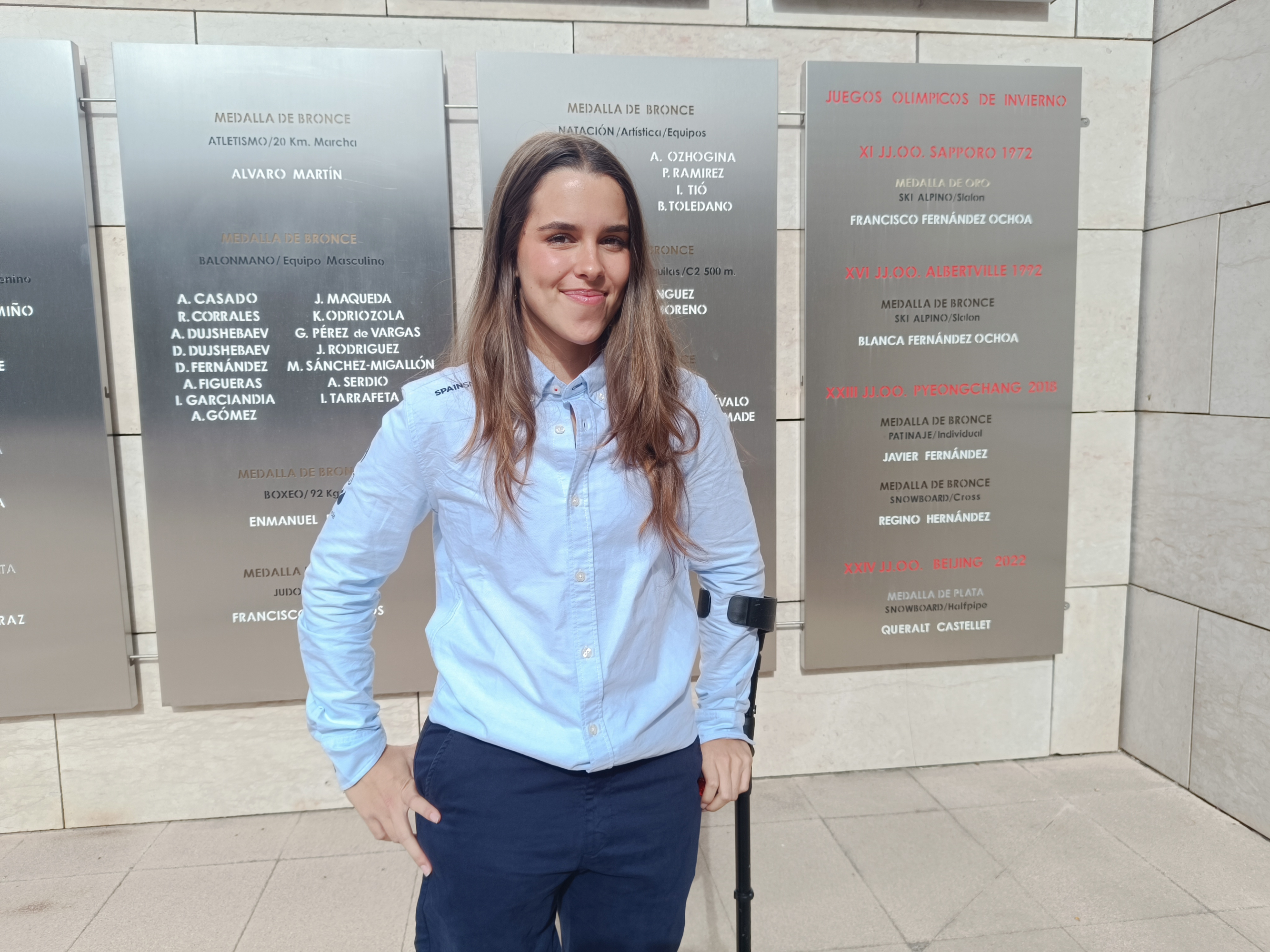 María Martín Granizo confía en lograr la plaza para Milano Cortina 2026
