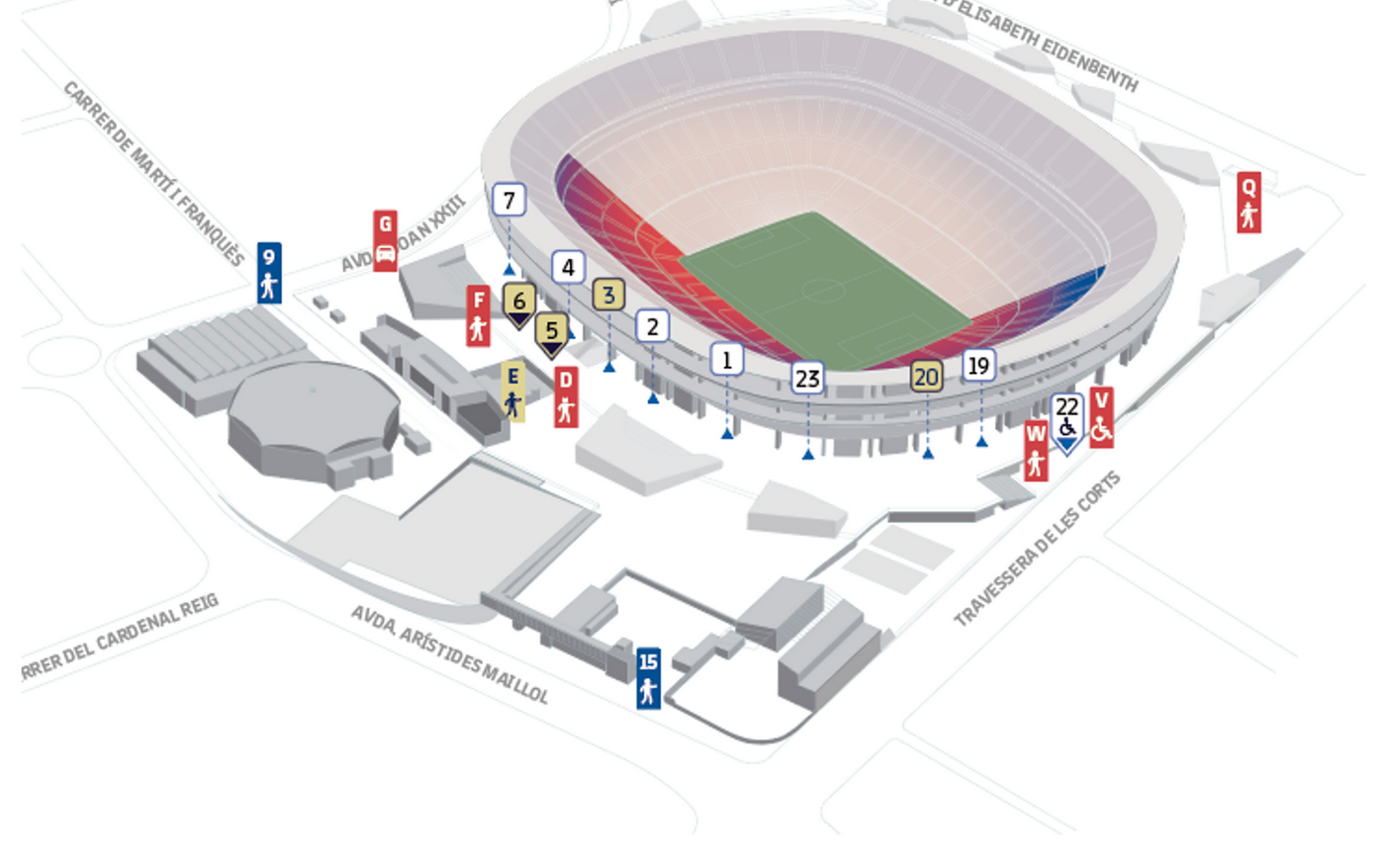 Recomendaciones del Barcelona para asistir al entrenamiento a puertas abiertas en el Spotify Camp Nou