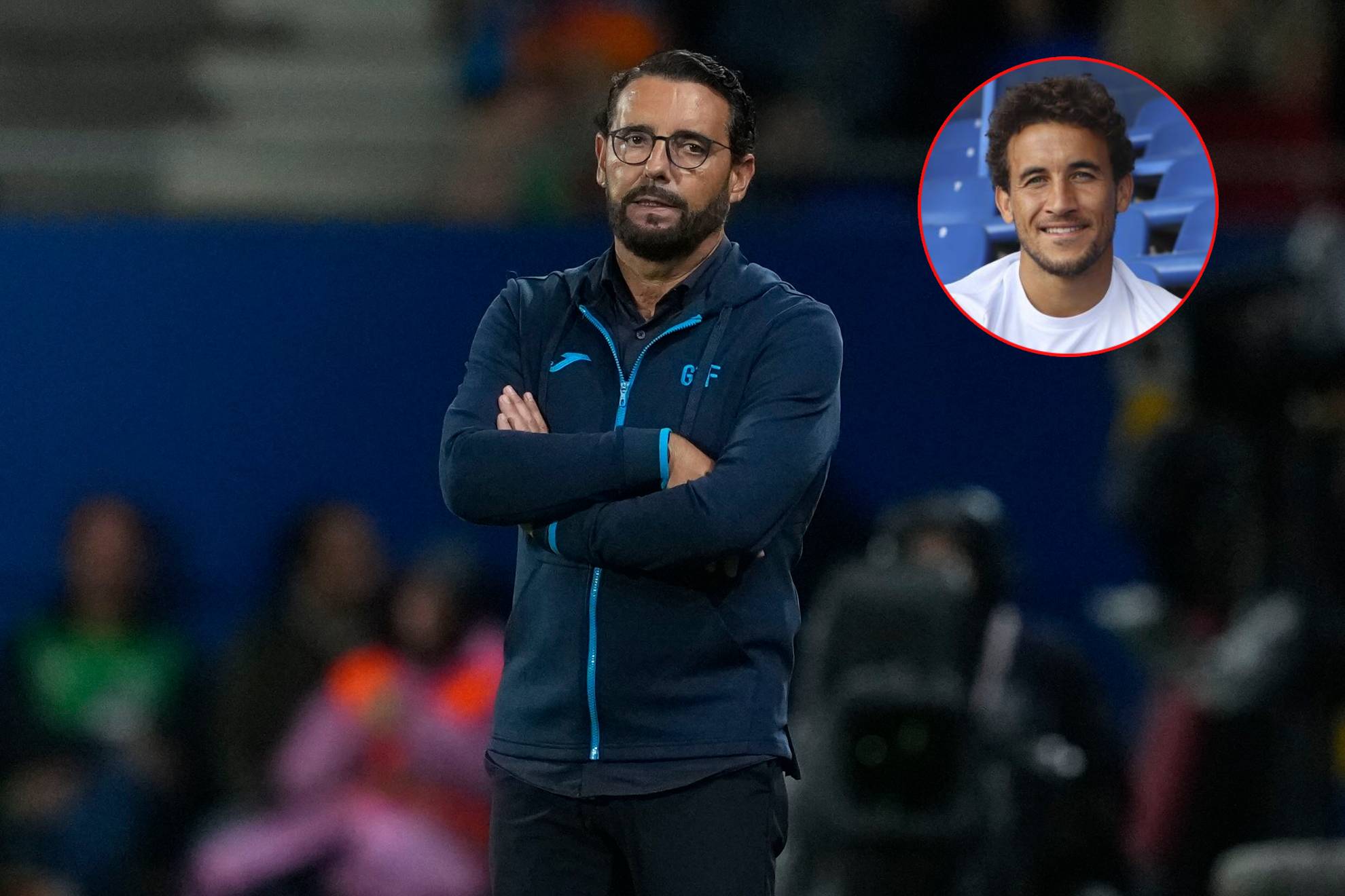 Bordalás en una imagen de esta temporada.