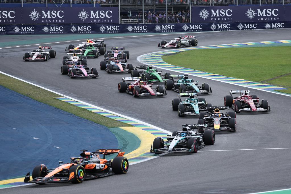 Inicio de la carrera.