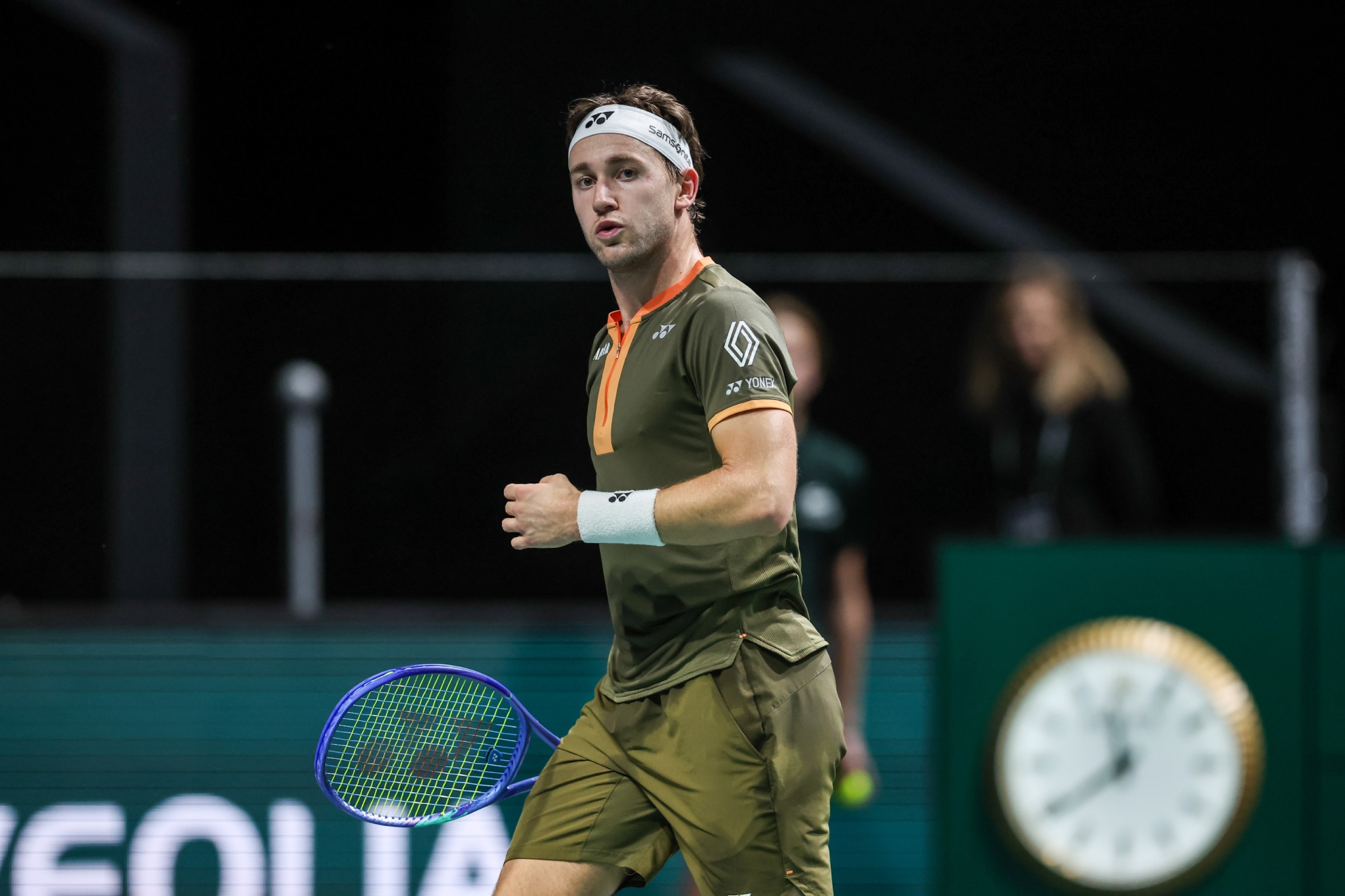 Ruud, durante un partido.