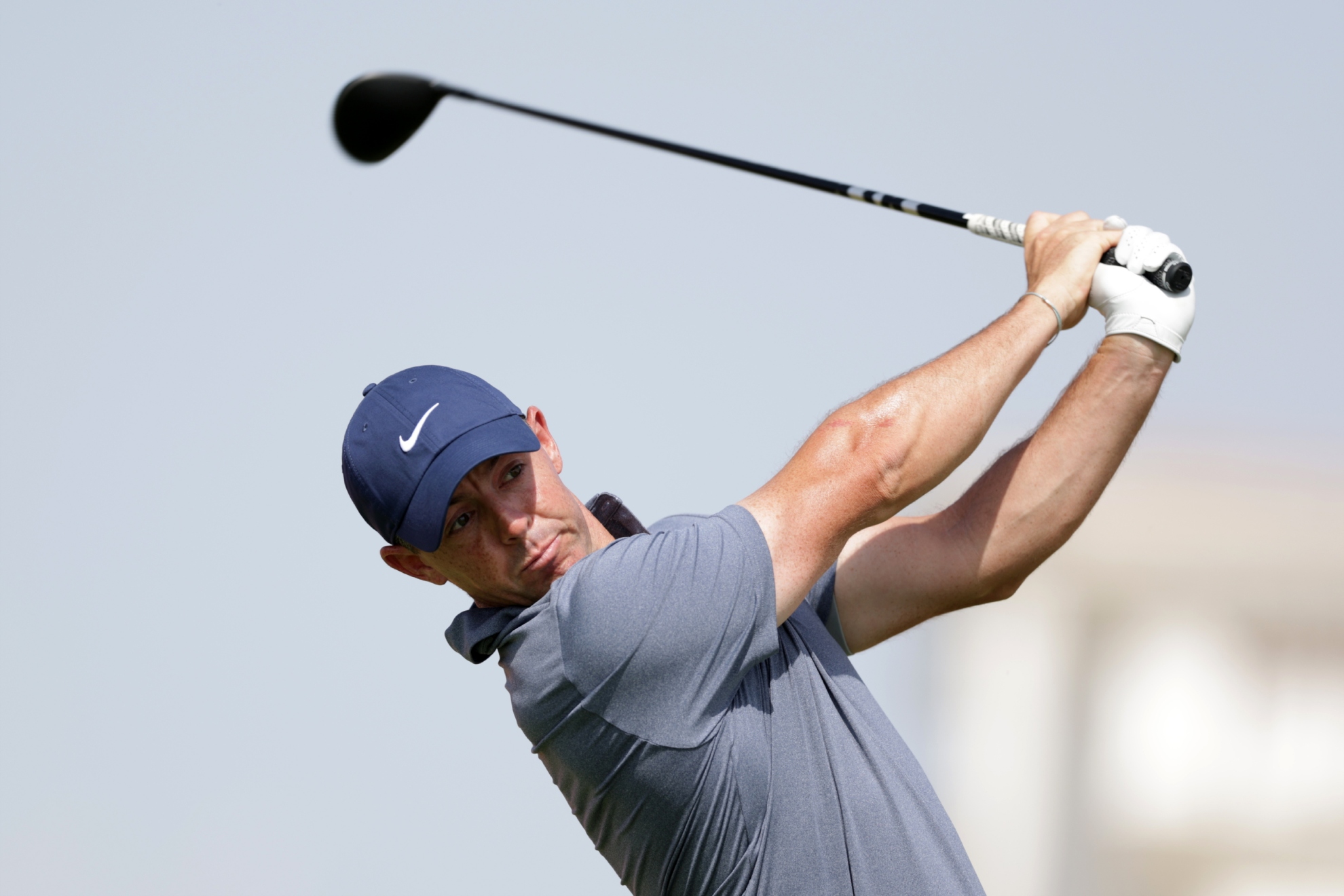 Rory McIlroy durante el torneo de Abu Dhabi la semana pasada.
