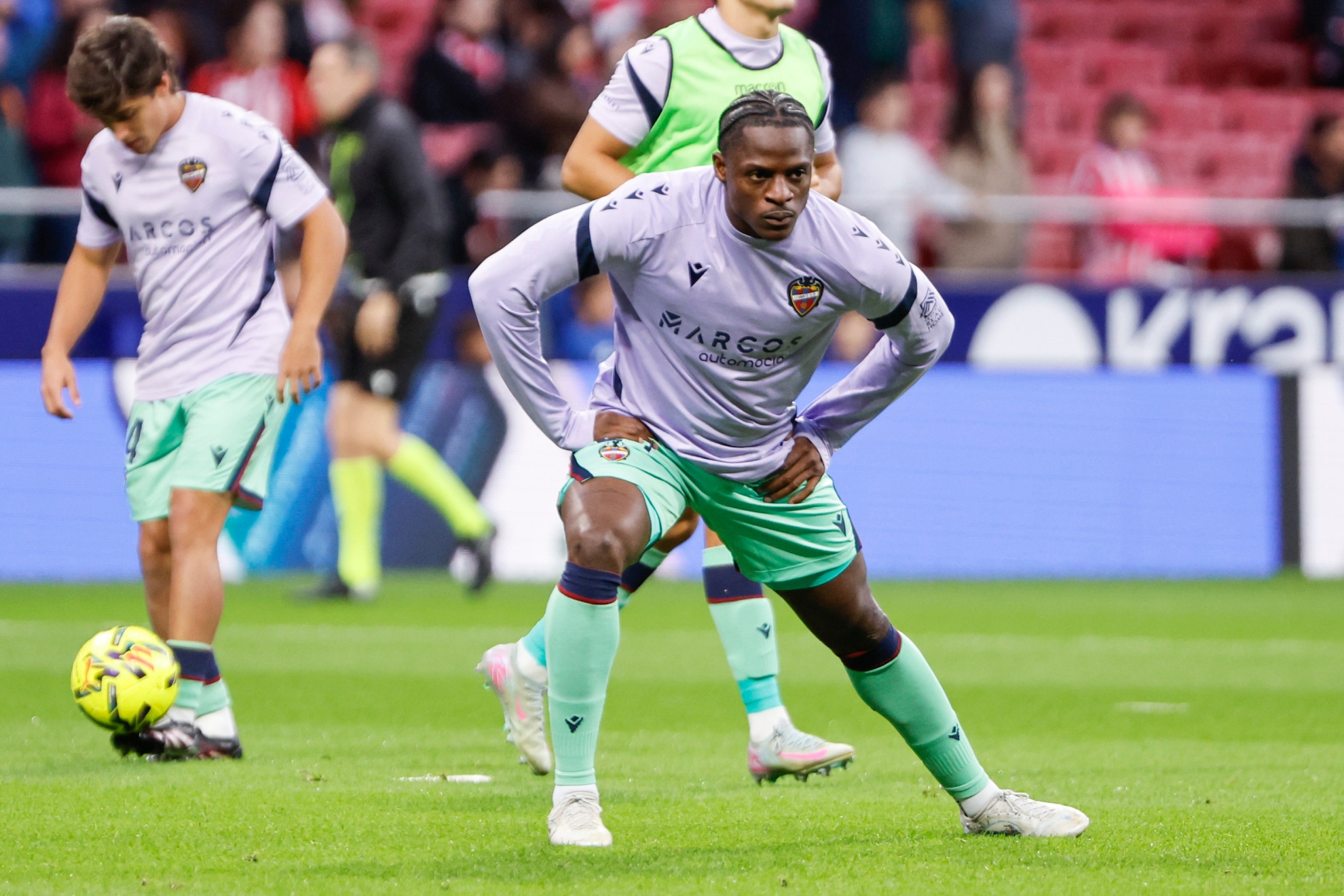 Etta Eyong, con el Levante.