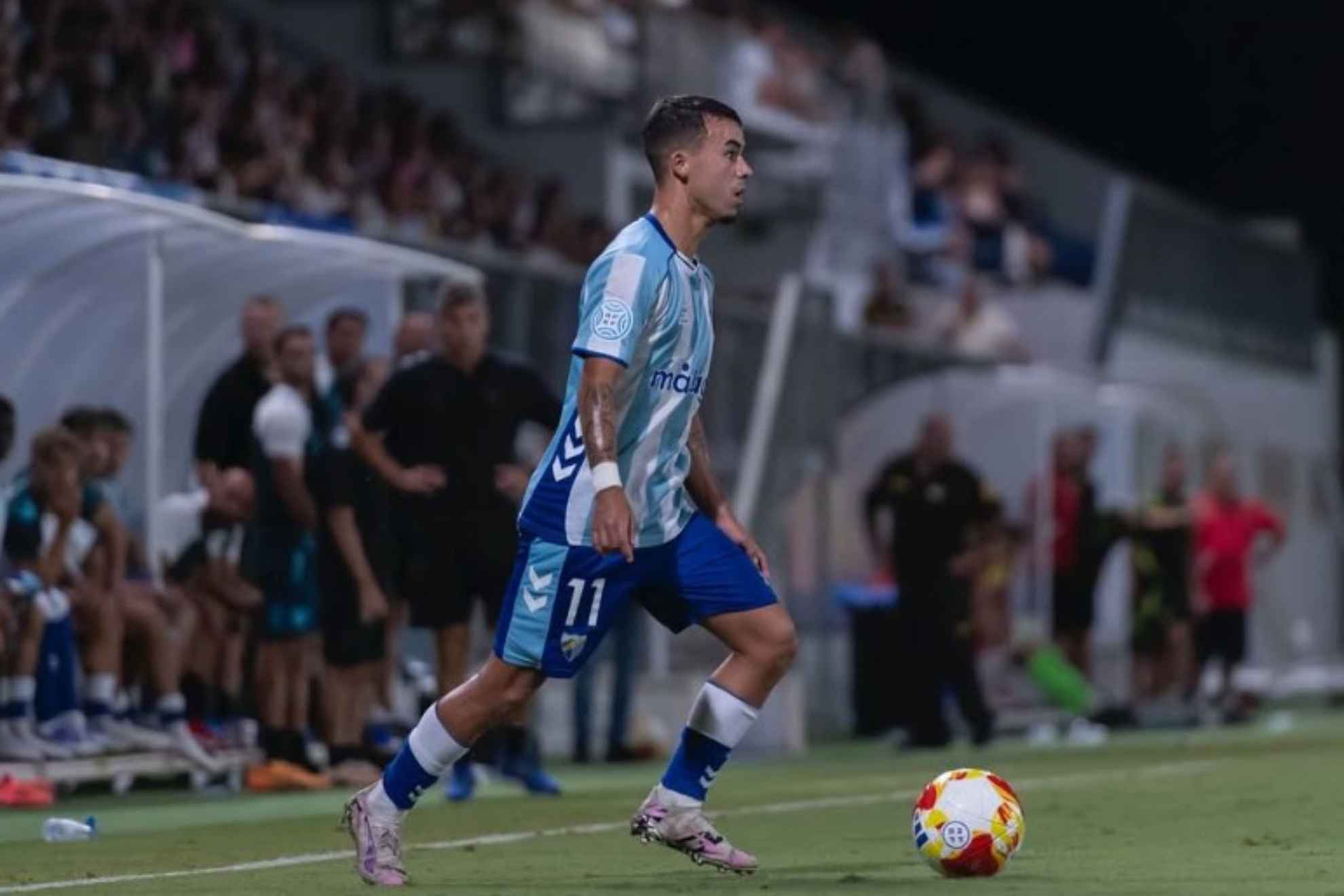Rafita, en un partido con el Málaga INSTAGRAM @raafita11_