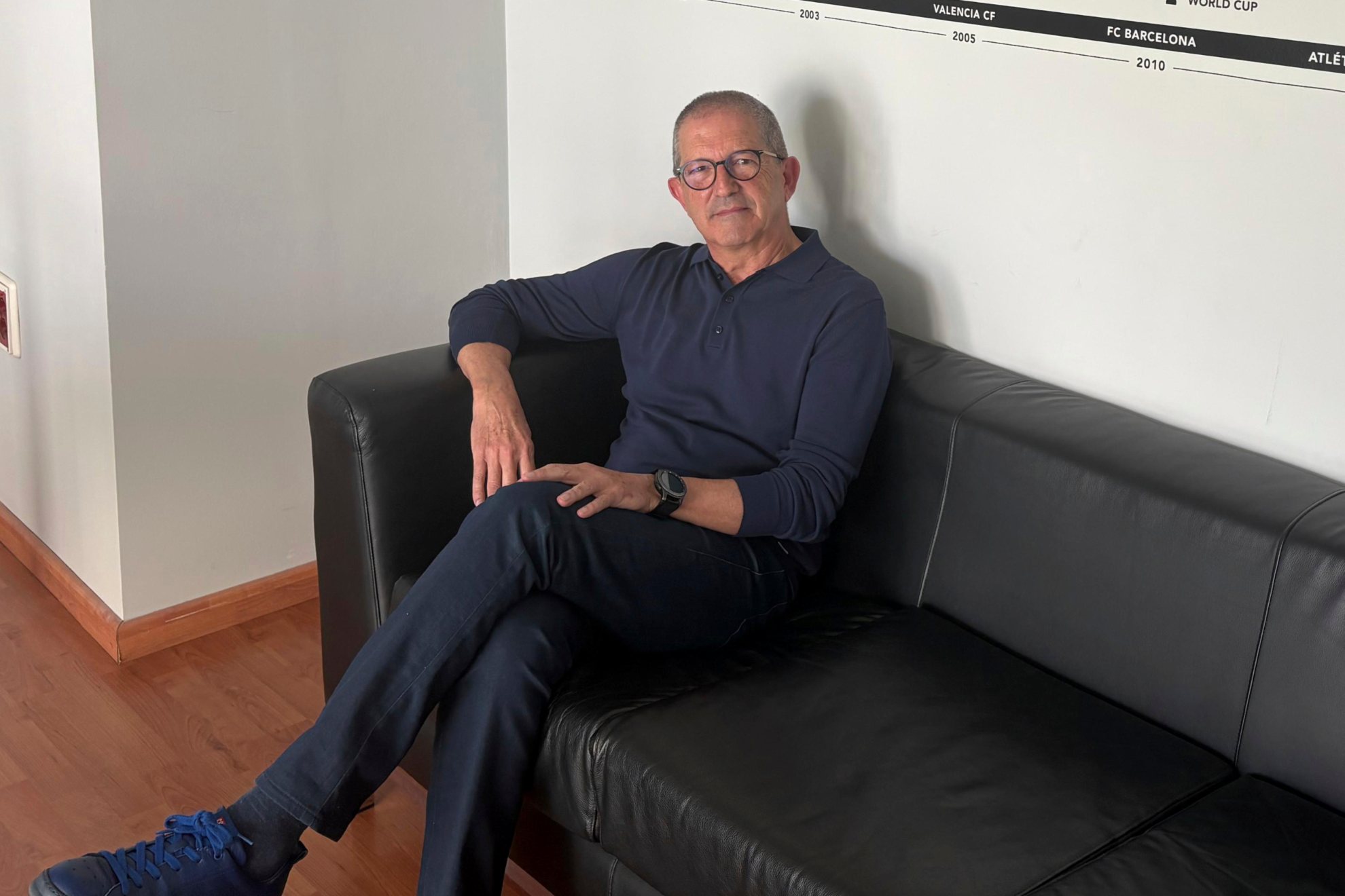 José Carrascosa, psicólogo deportivo, en la sede del Grupo DV7.