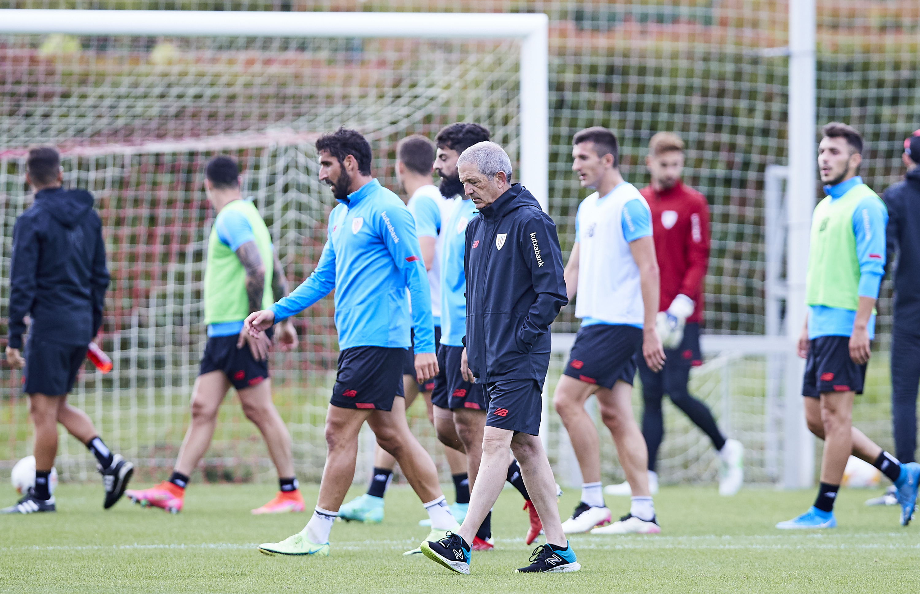 José Carrascosa, durante un entrenamiento de atletismo, en Lezama.