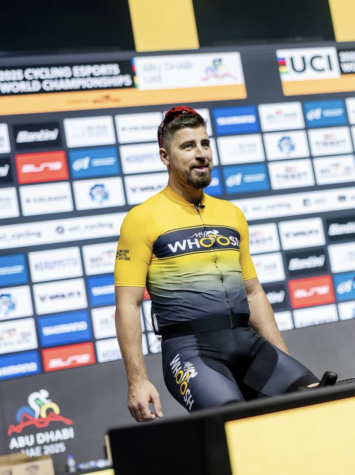 Sagan, en los Emiratos.