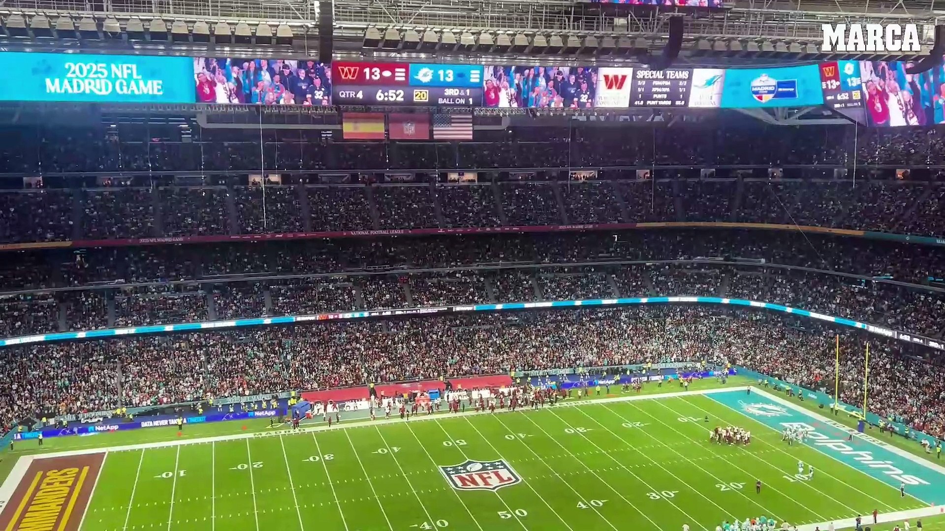 Análisis MARCA del exitoso paso de la NFL por España  