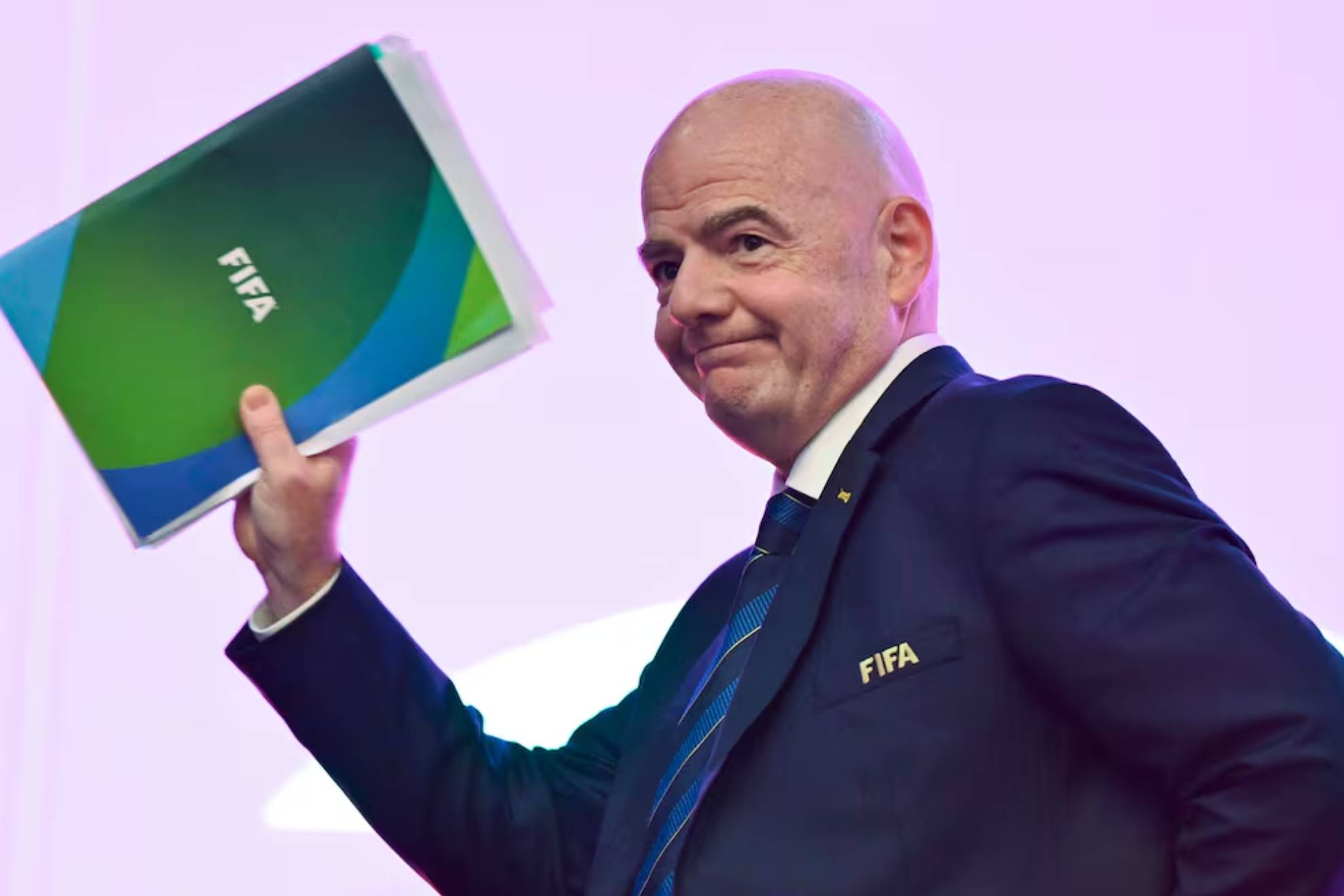 Gianni Infantino, presidente de la FIFA. FIFA