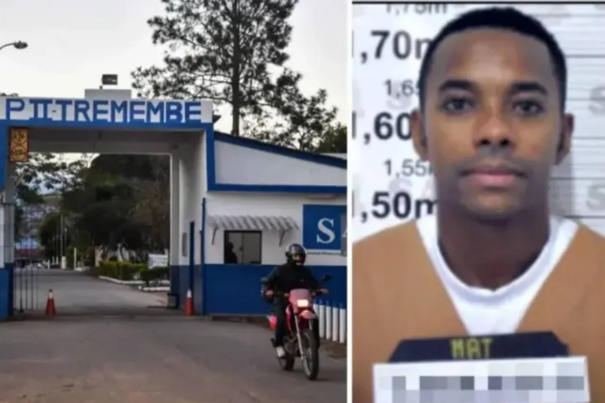 Robinho sale de la cárcel de los famosos con Tinder y asesinos célebres y cambia de prisión