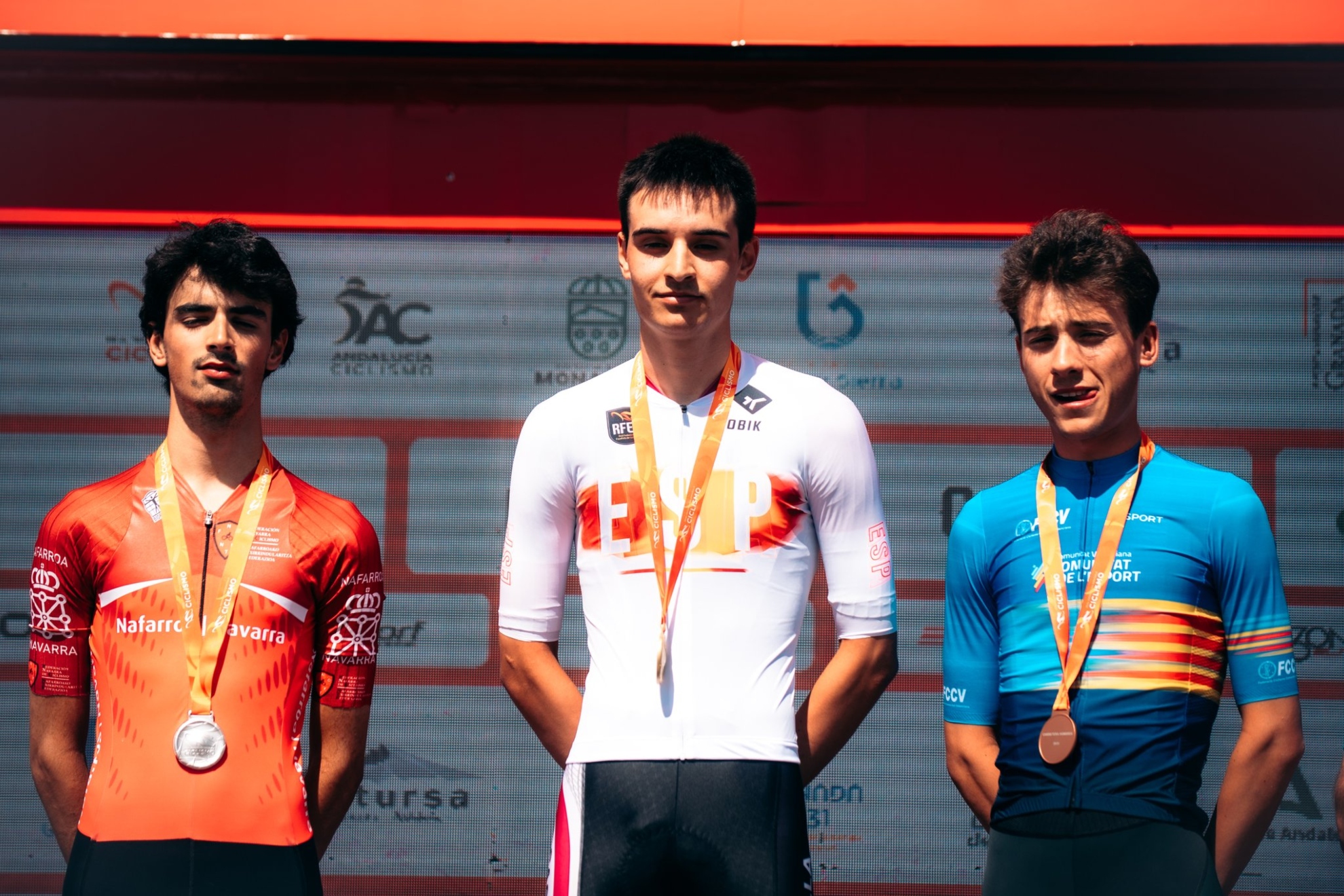 Adrián Fajardo se proclamó campeón de España en la contrarreloj sub-23