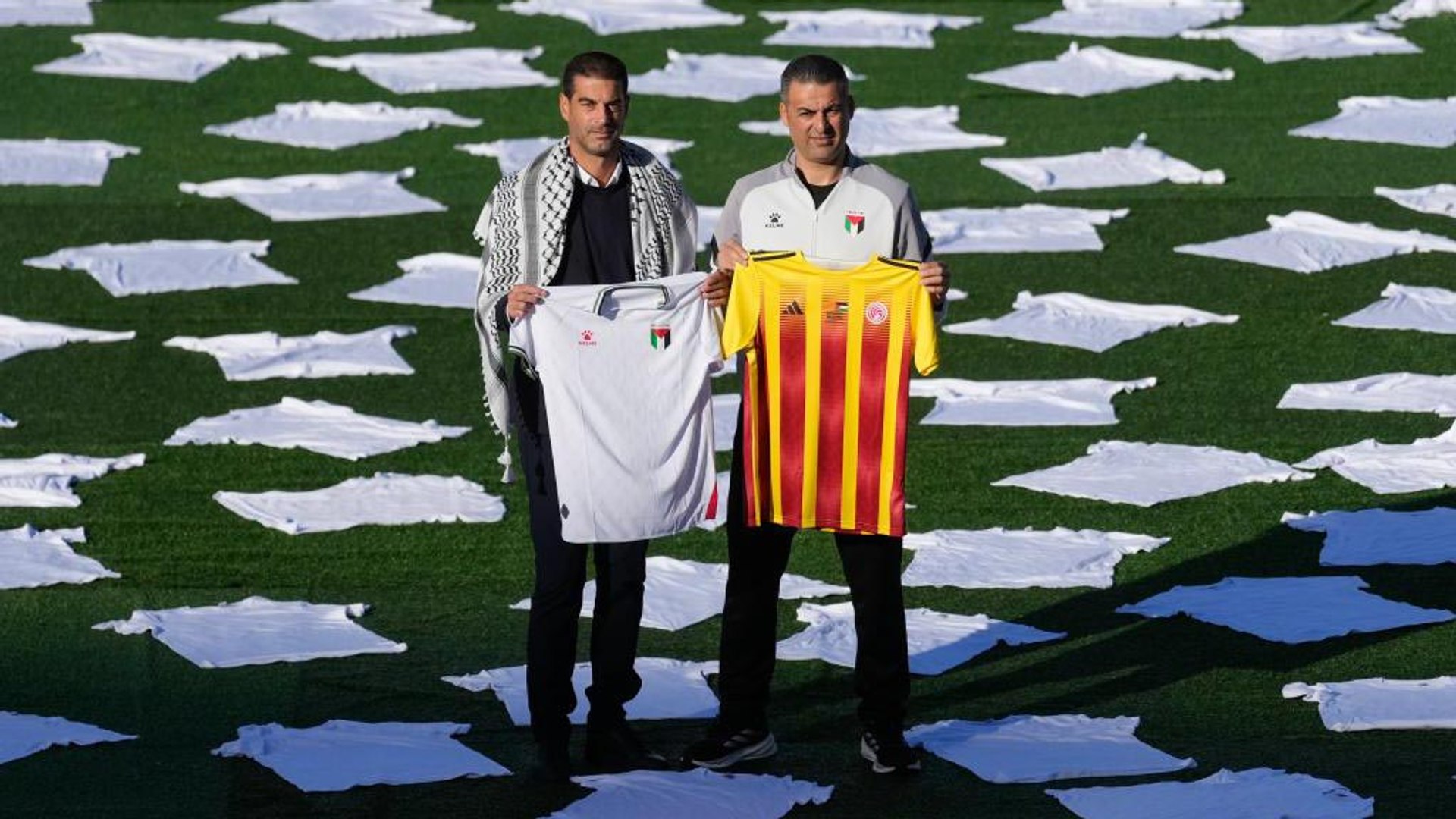 Palestina, lista para jugar contra Cataluña en Montjuïc: "Este apoyo será recordado"