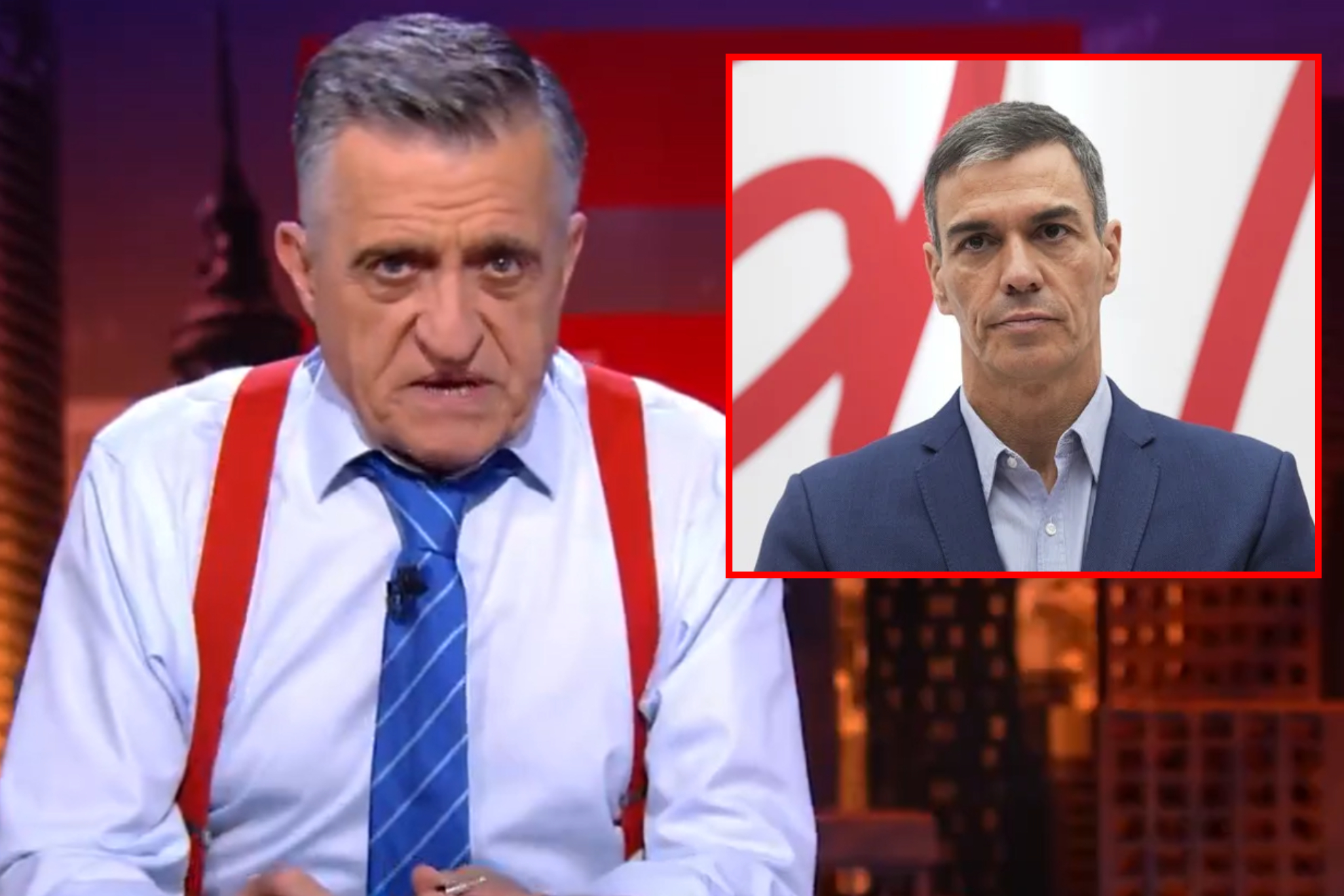 Wyoming y Pedro Sánchez