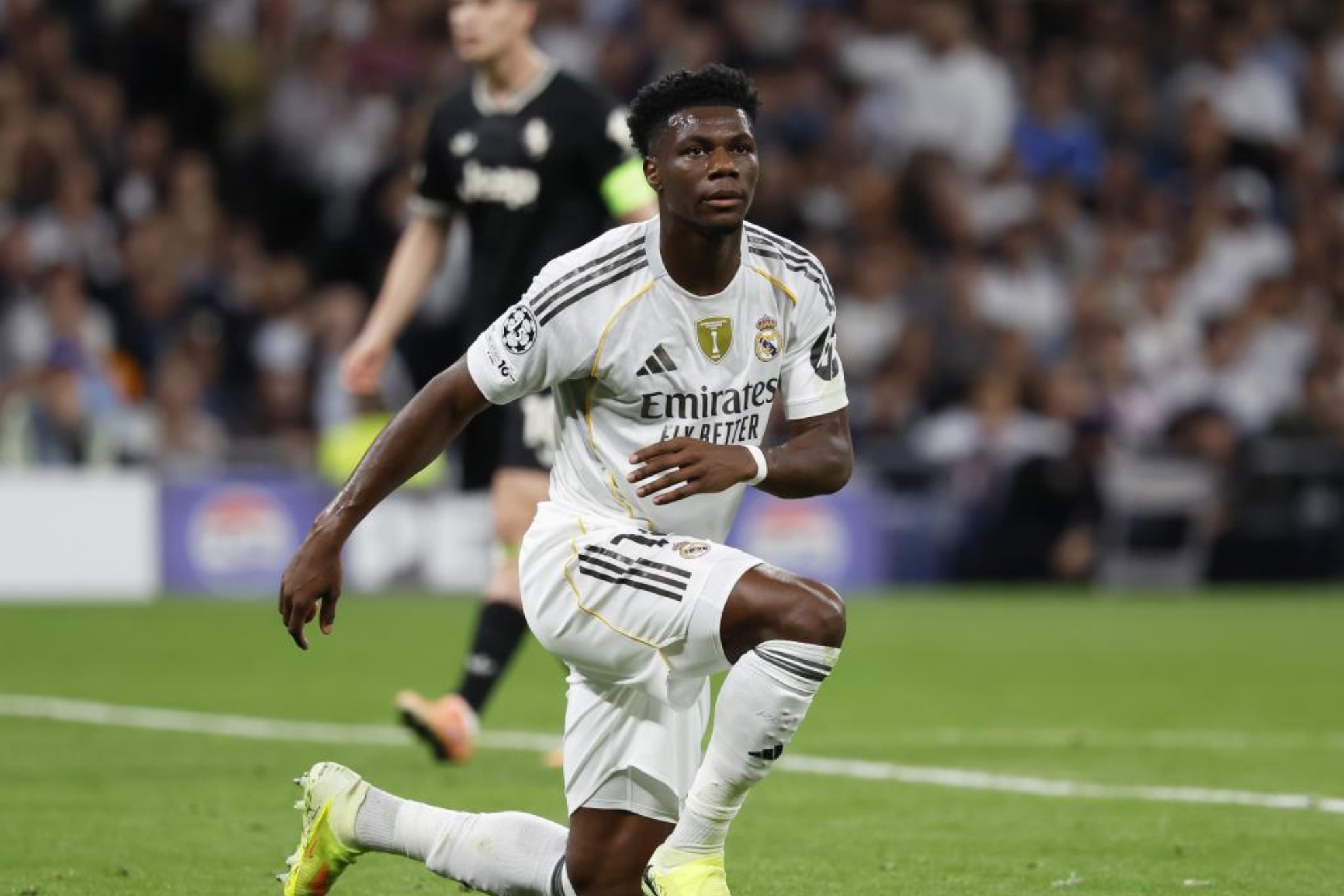 Tchouaméni, ante la Juventus.