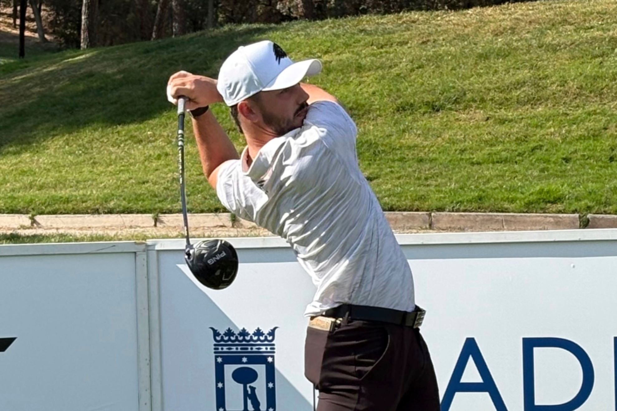 Josele Ballester durante el Open de España.