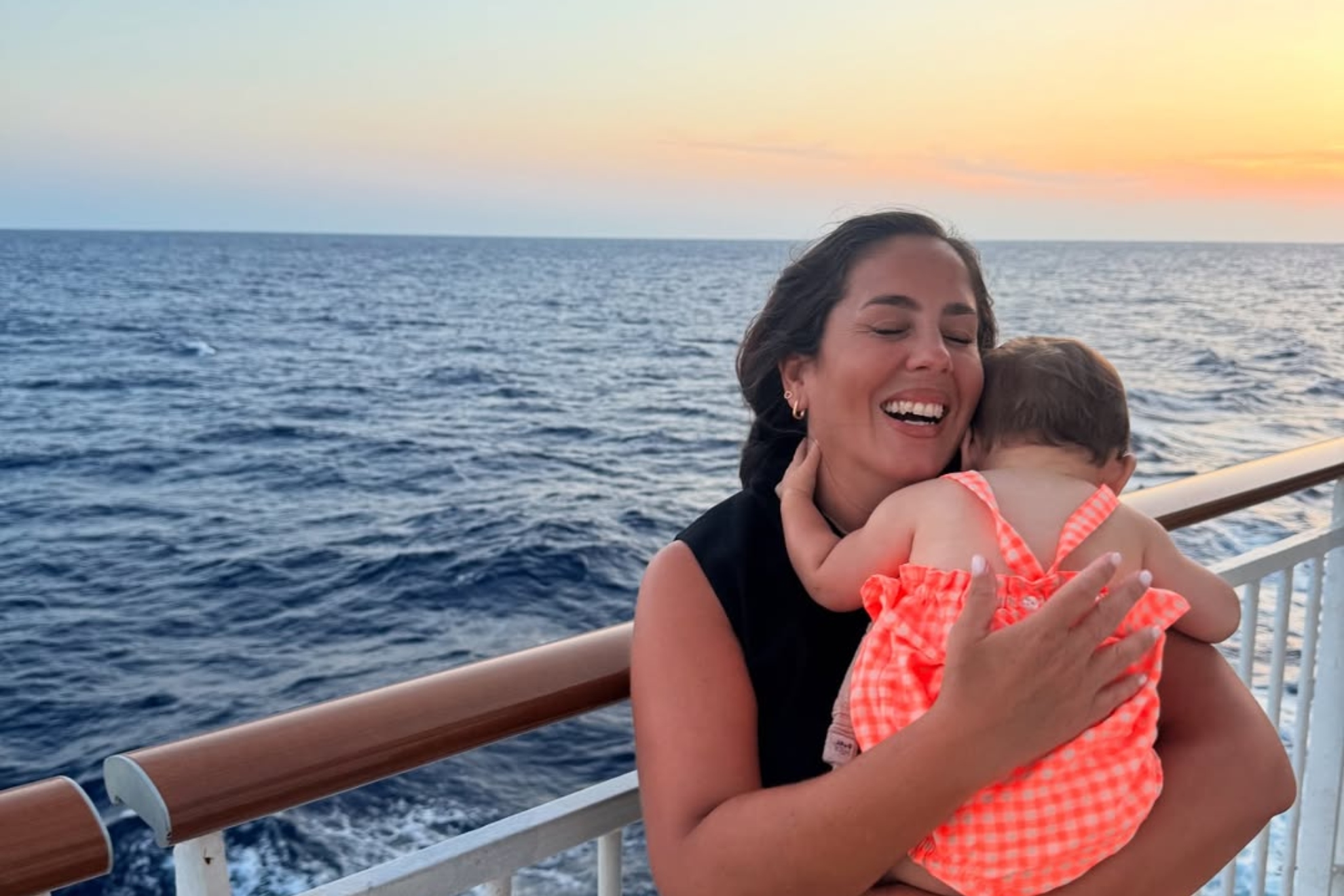 Anabel y su hija.