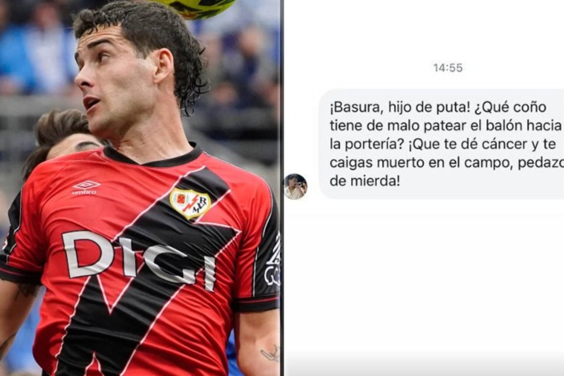 Camello difunde un mensaje de odio contra él: "¡Qué te de cáncer y te caigas muerto en el campo!"