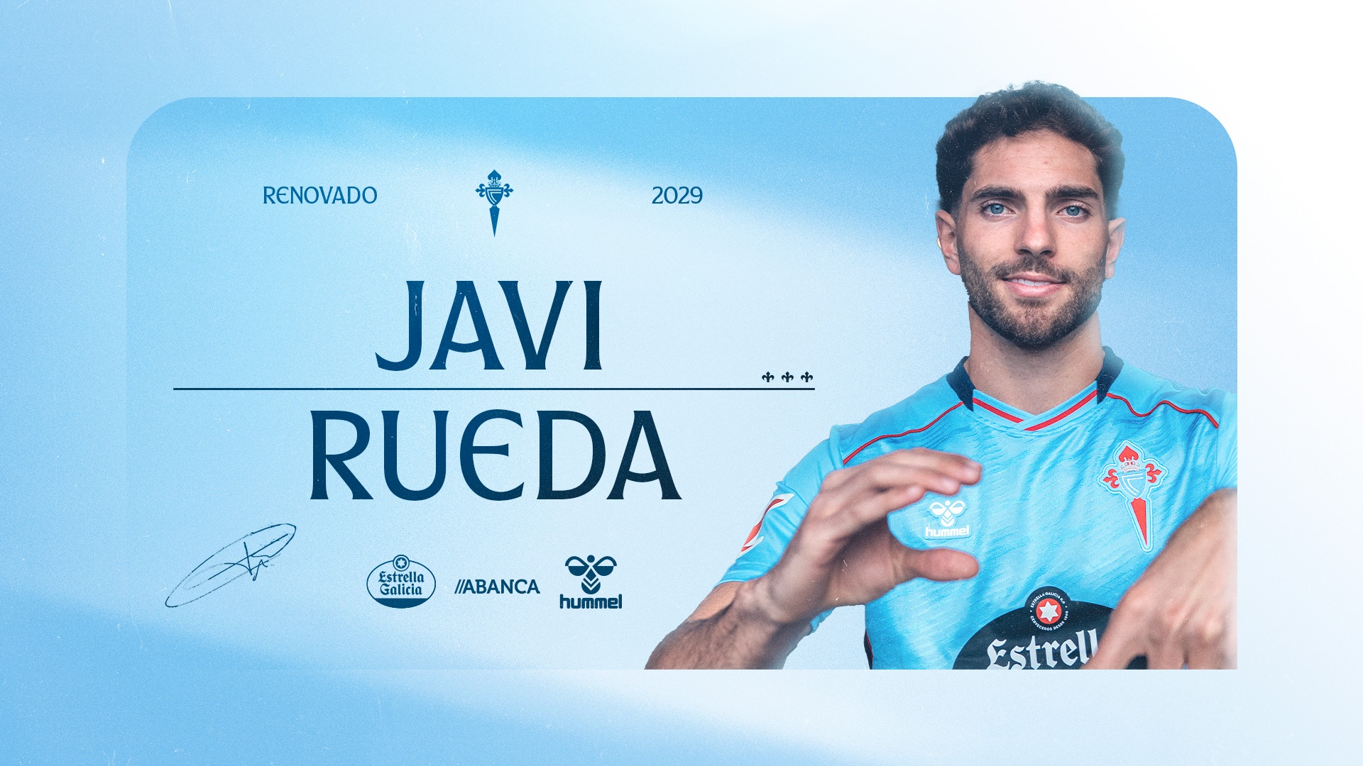 Celta Lock Down Rising Star Rueda Until 2029 - RC Celta de Vigo news