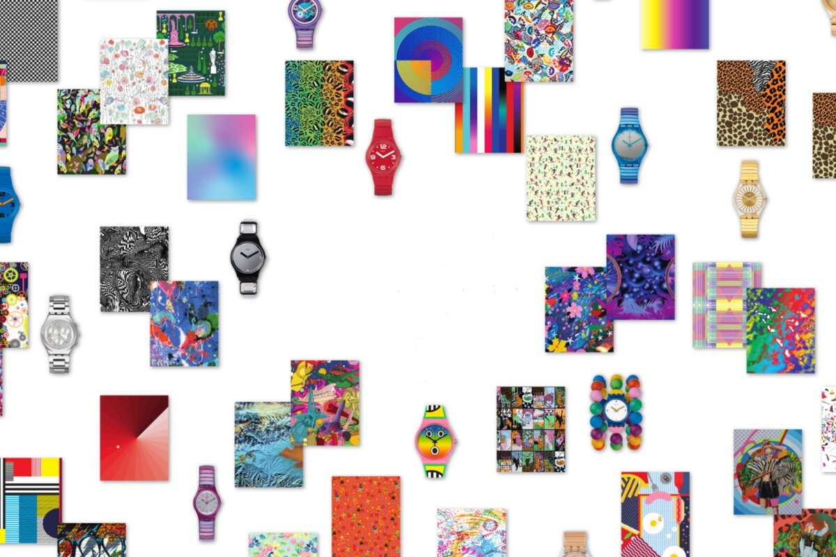 Swatch reinventa la creatividad mediante la IA