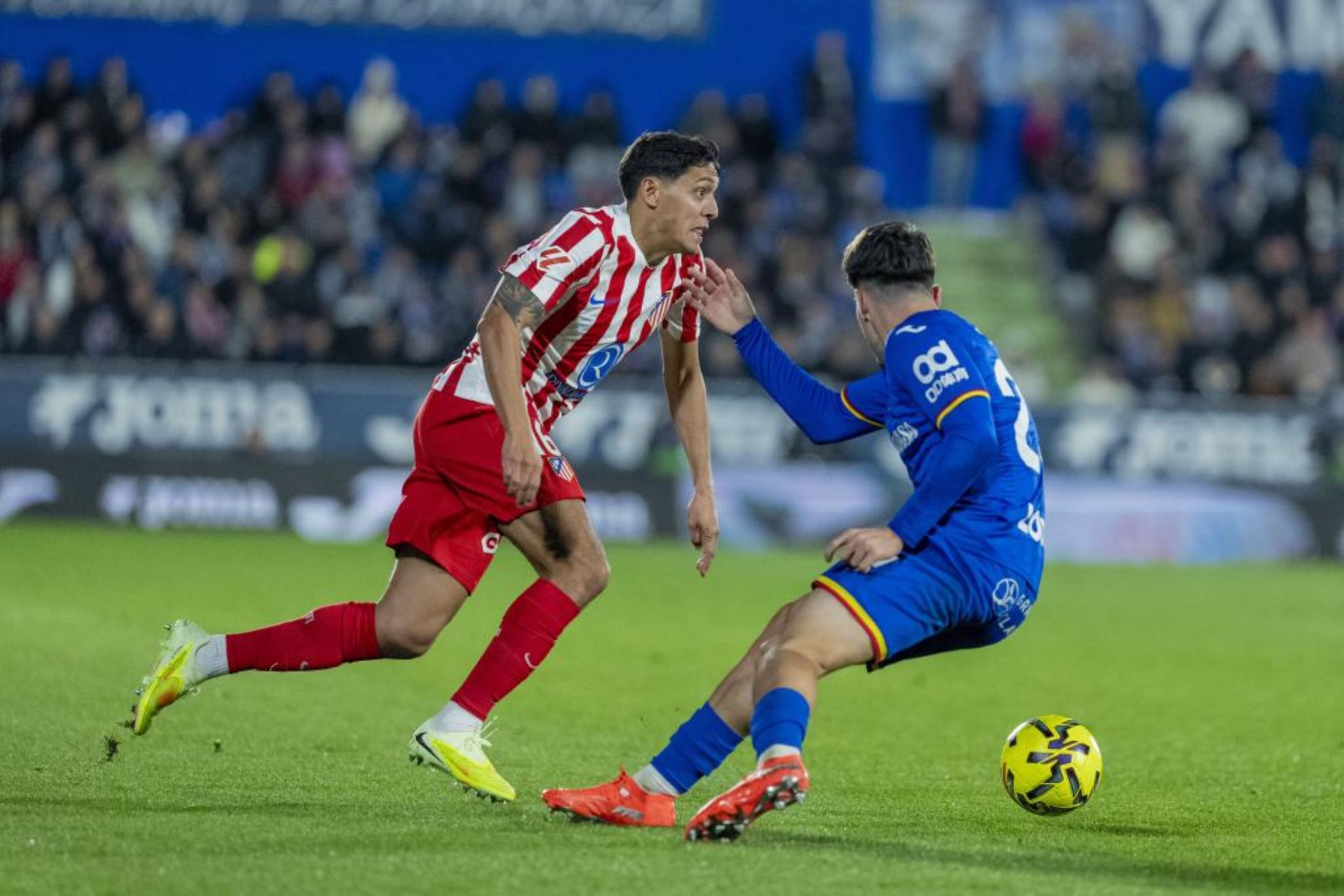 Molina, ante el Getafe.