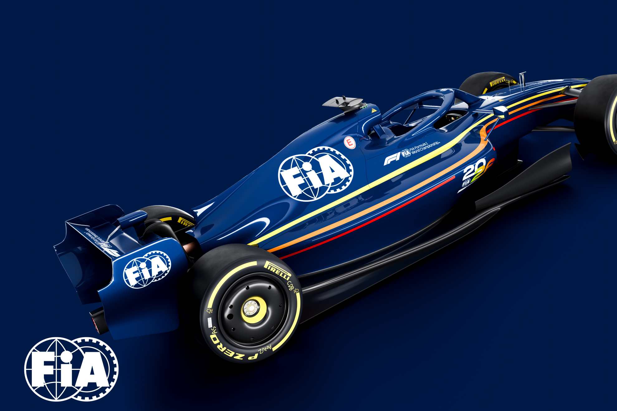 Así serán los nuevo F1 según el concept de la FIA.