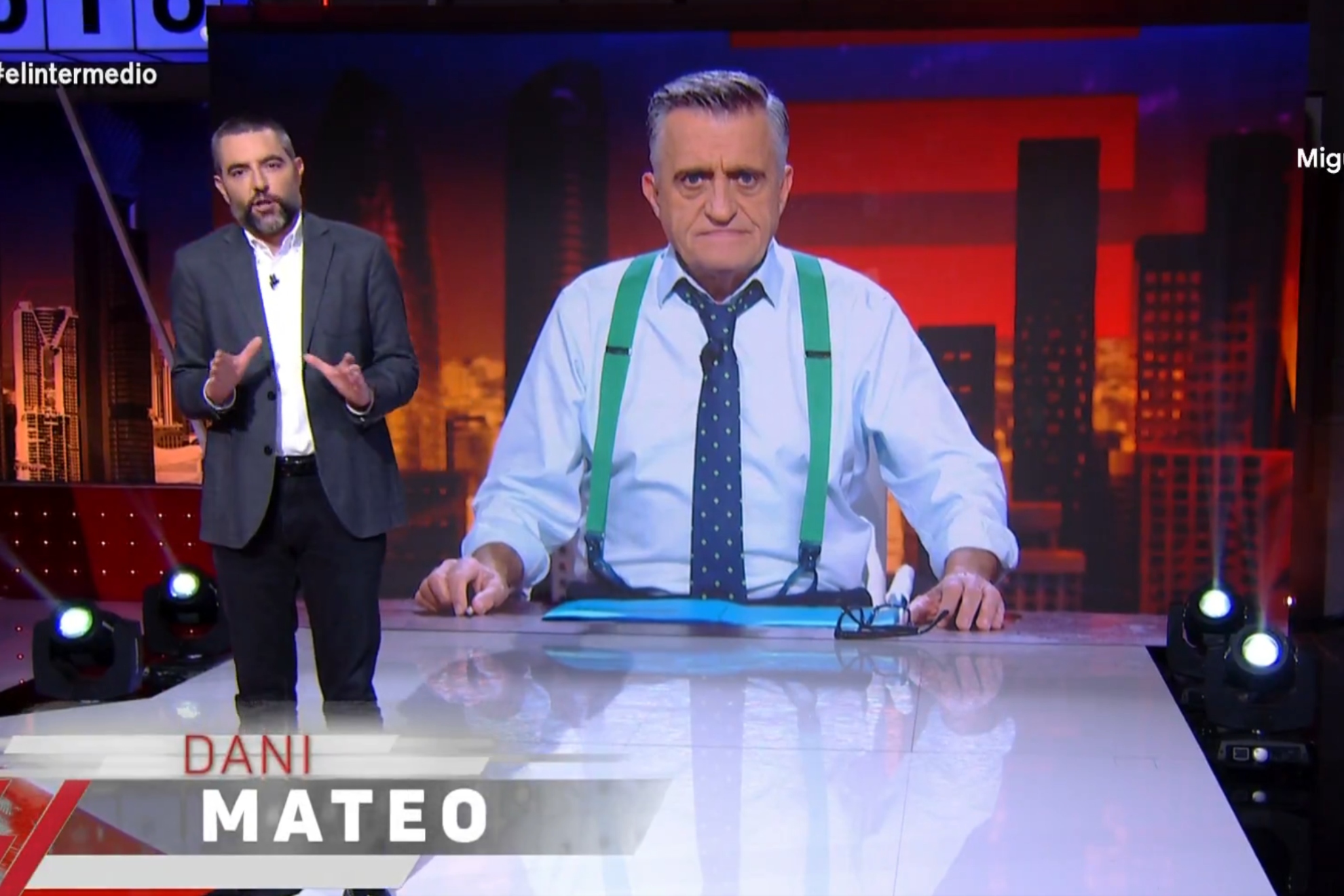 Dani Mateo habla sobre Wyoming en 'El Intermedio'.