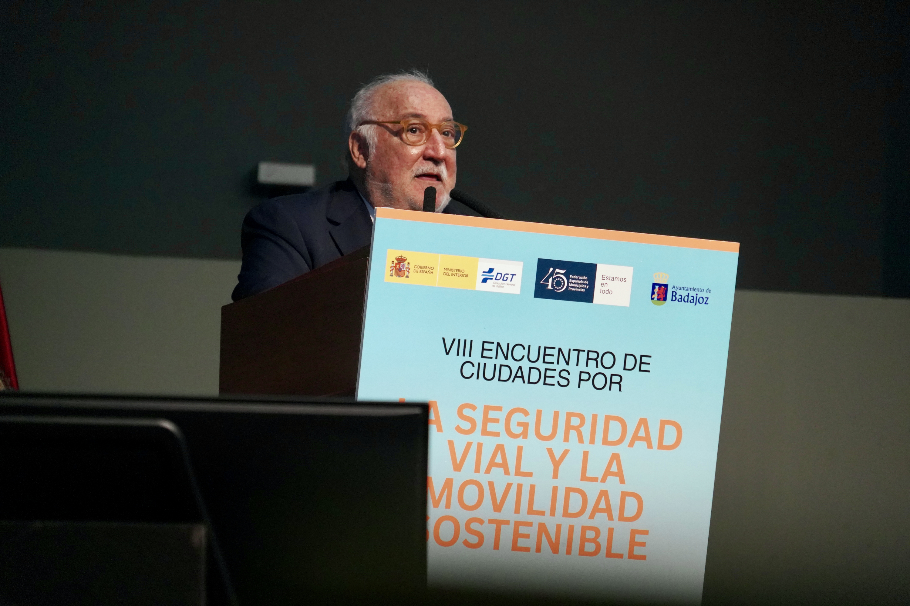 Pere Navarro, en la inauguración del VIII Encuentro de Ciudades para la Seguridad Vial y la Movilidad Sostenible