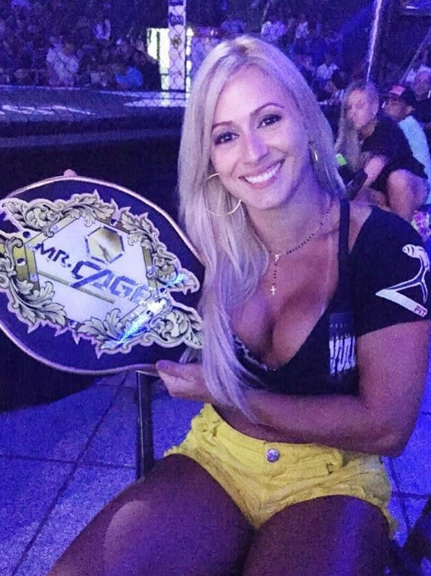 Encuentran muerta en su casa Tania Souza, histórica 'ring girl' de MMA