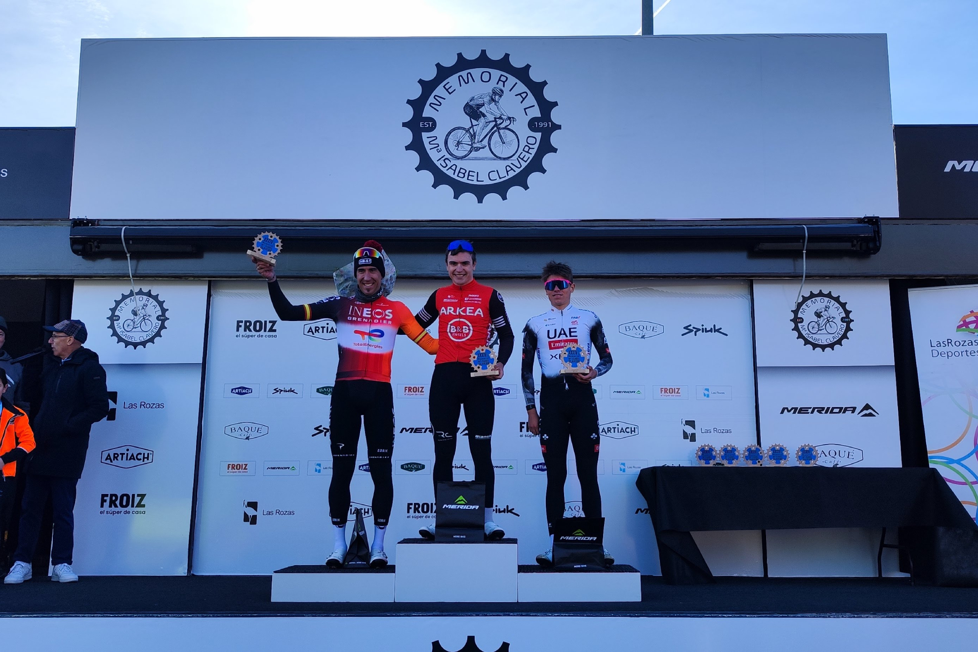 Podio Memorial María Isabel Clavero