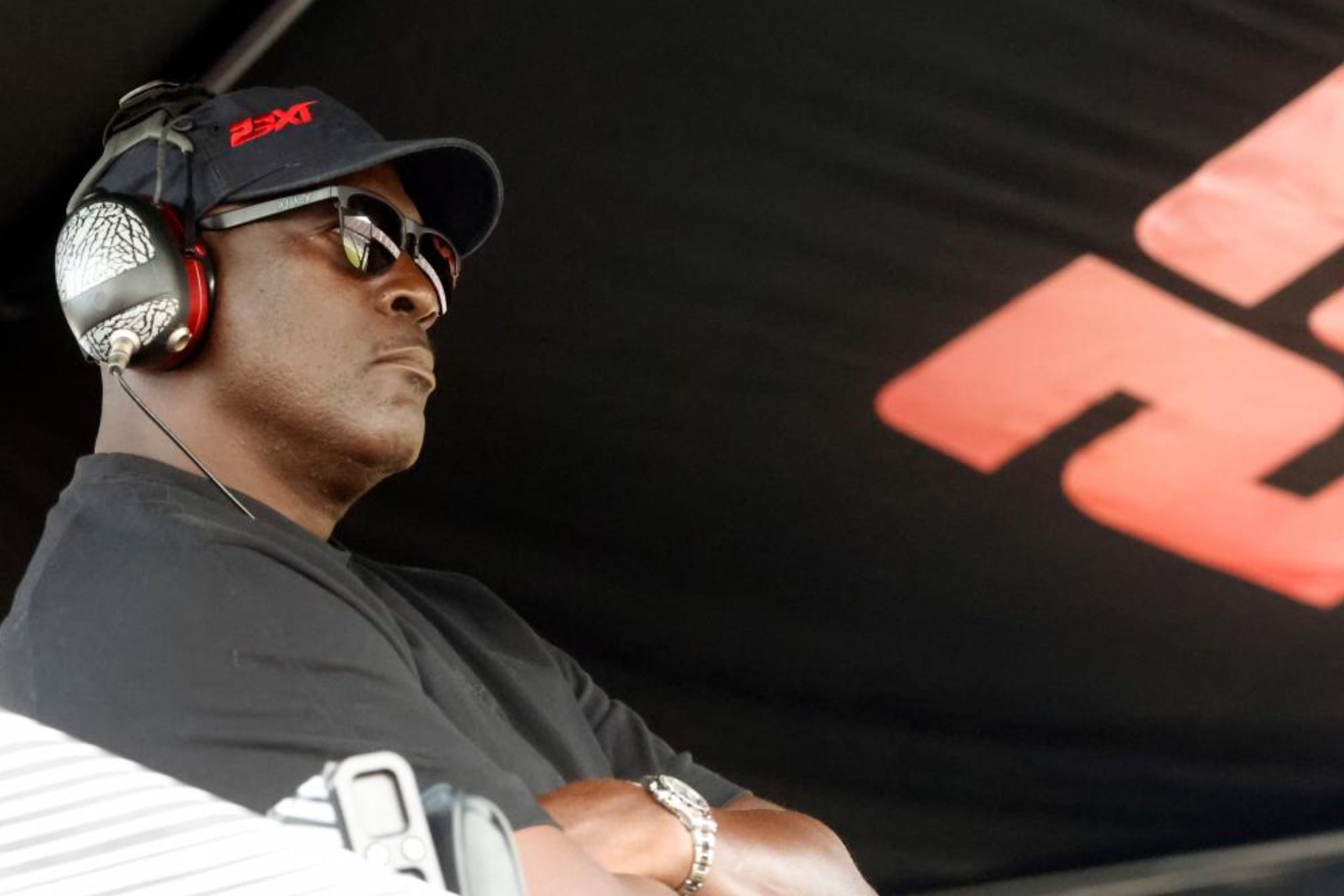 Michael Jordan duarnte una carrera de la NASCAR.