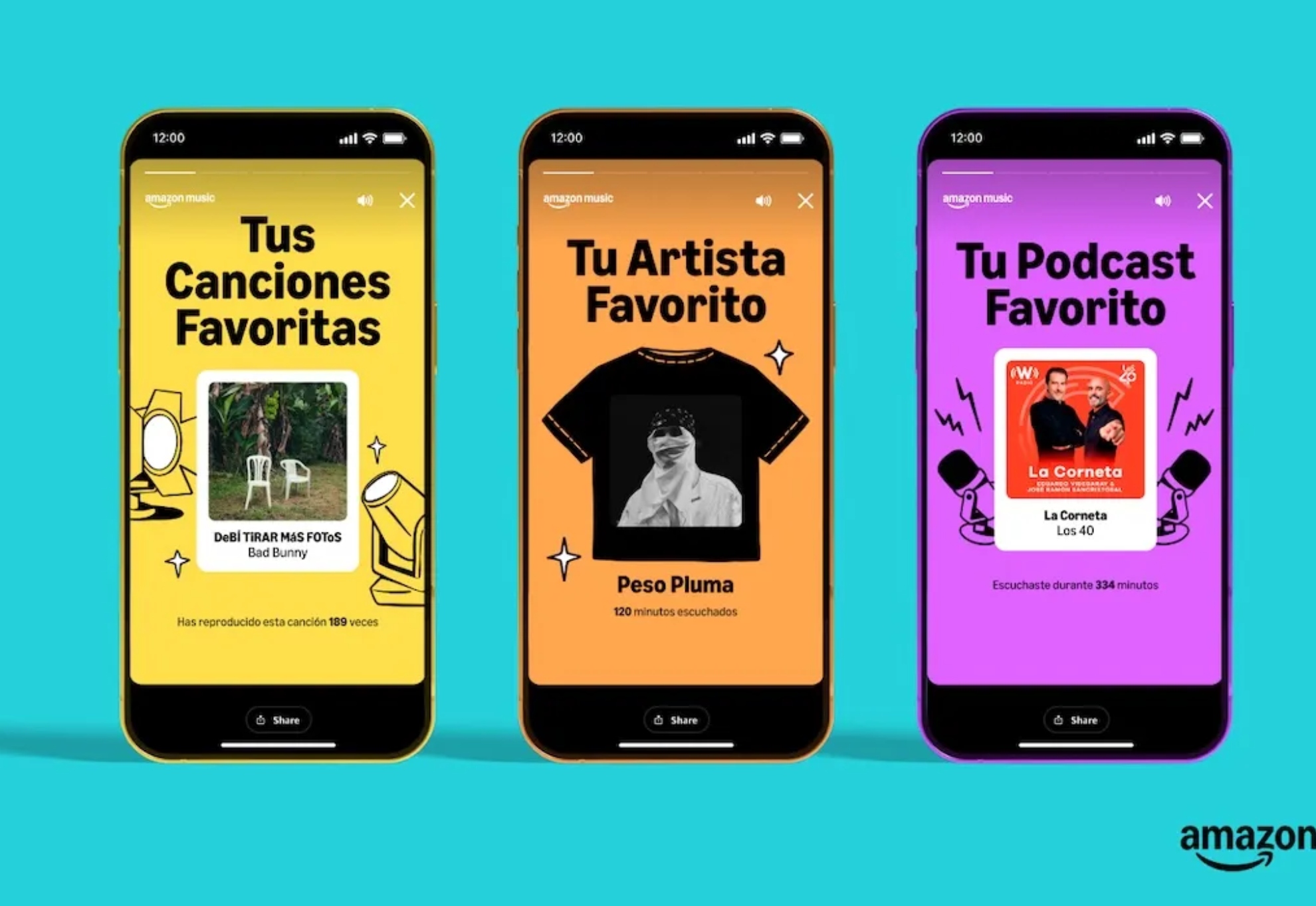 Amazon Music, Apple Music y YouTube ya ofrecen sus listas personalizadas si quieres conocer lo que más has escuchado en 2025