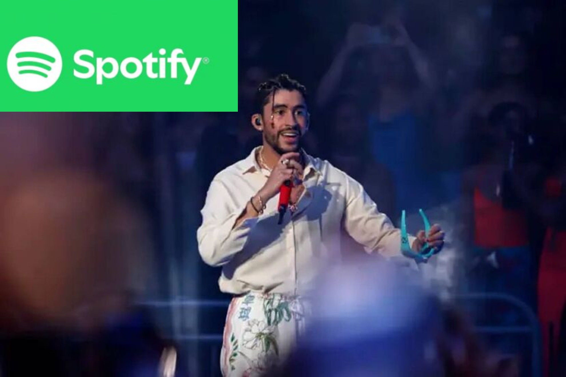 Bad Bunny reina a nivel mundial en Spotify siendo el artista más escuchado este 2025