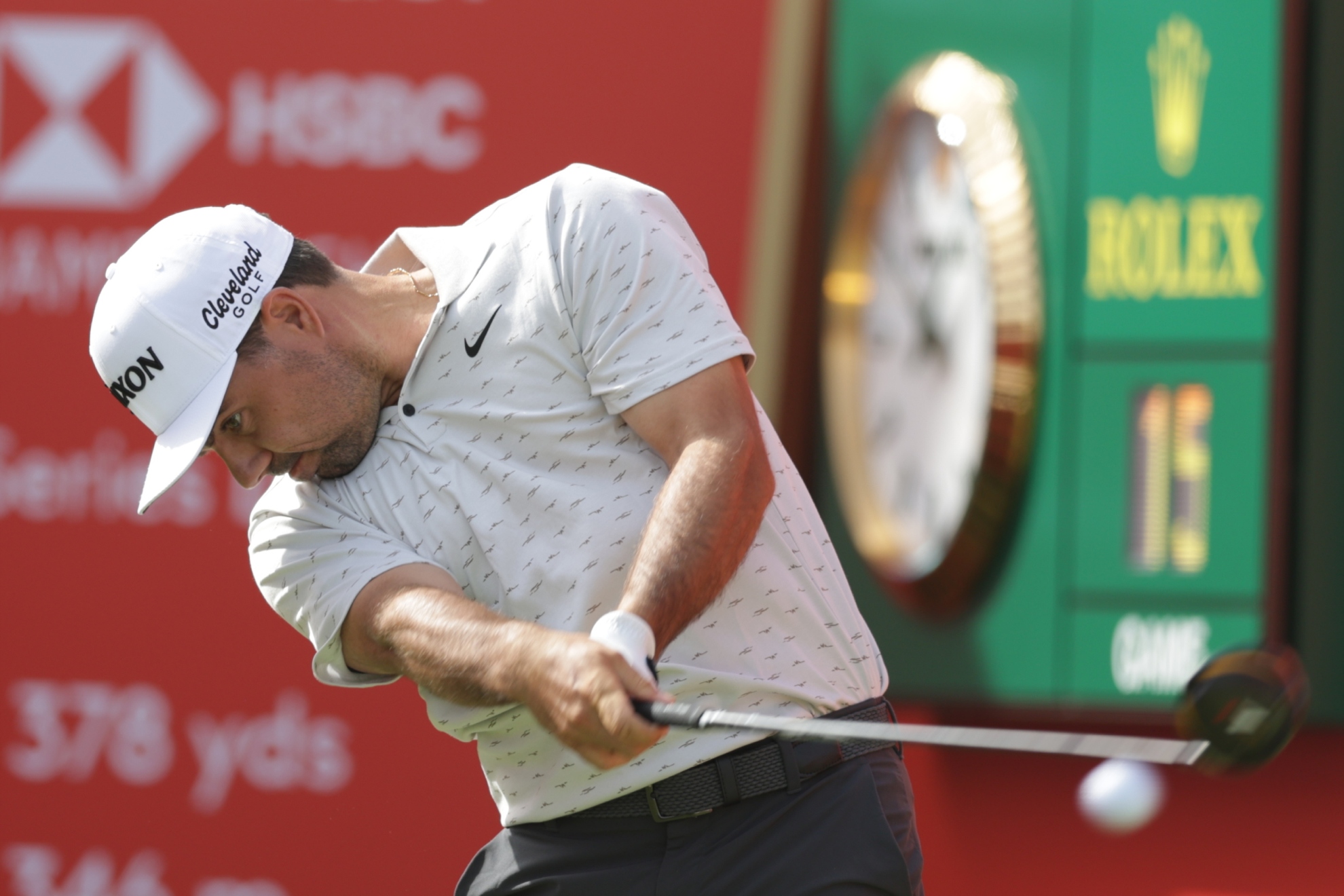 Alejandro del Rey en el torneo de Abu Dabi.