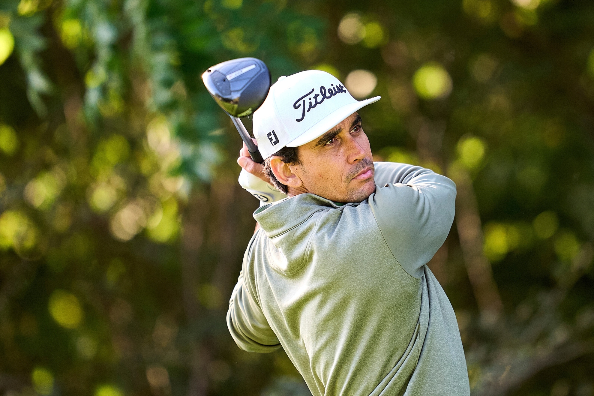 Rafa Cabrera durante el pasado Open de España.