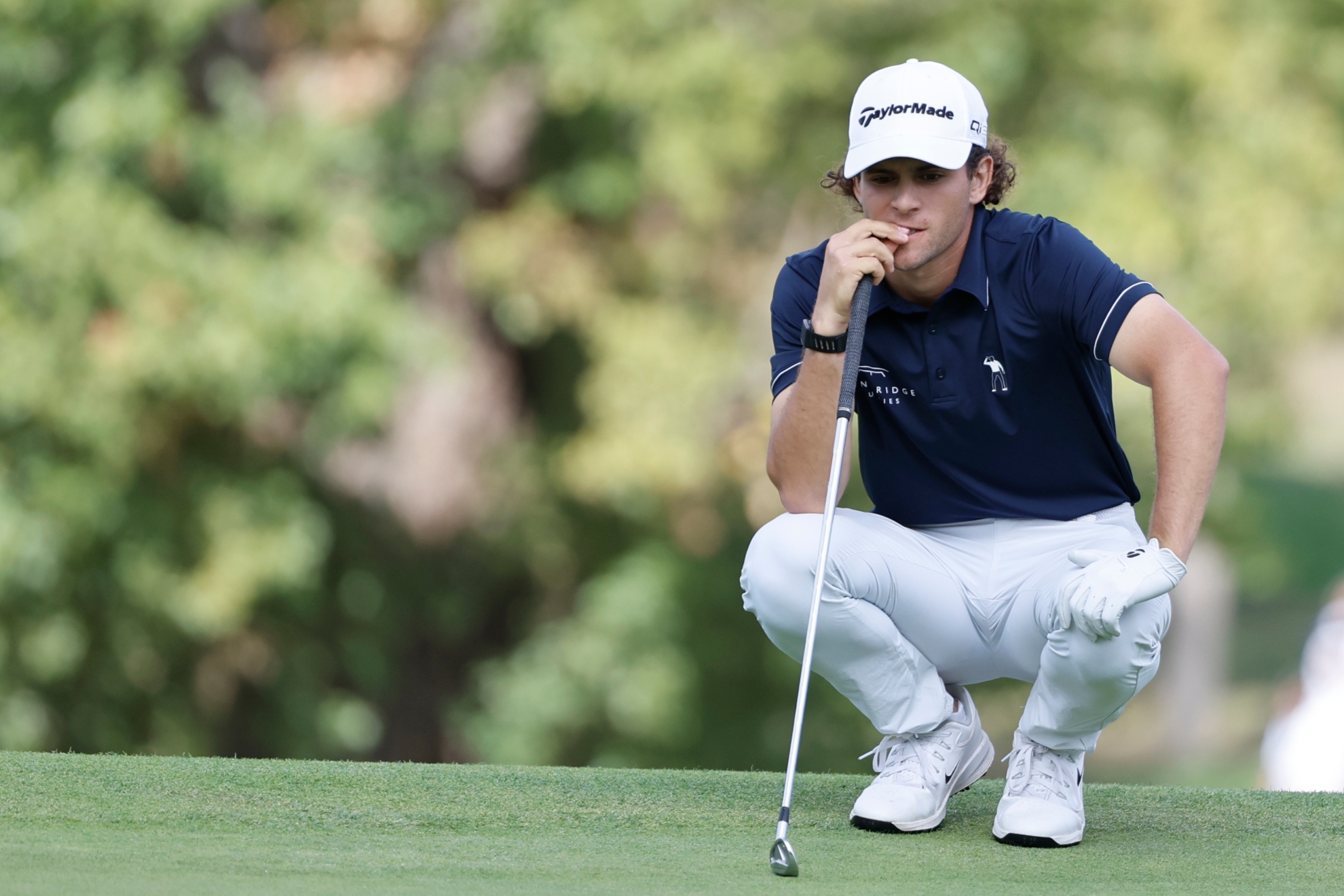 Ayora durante el Open de España.