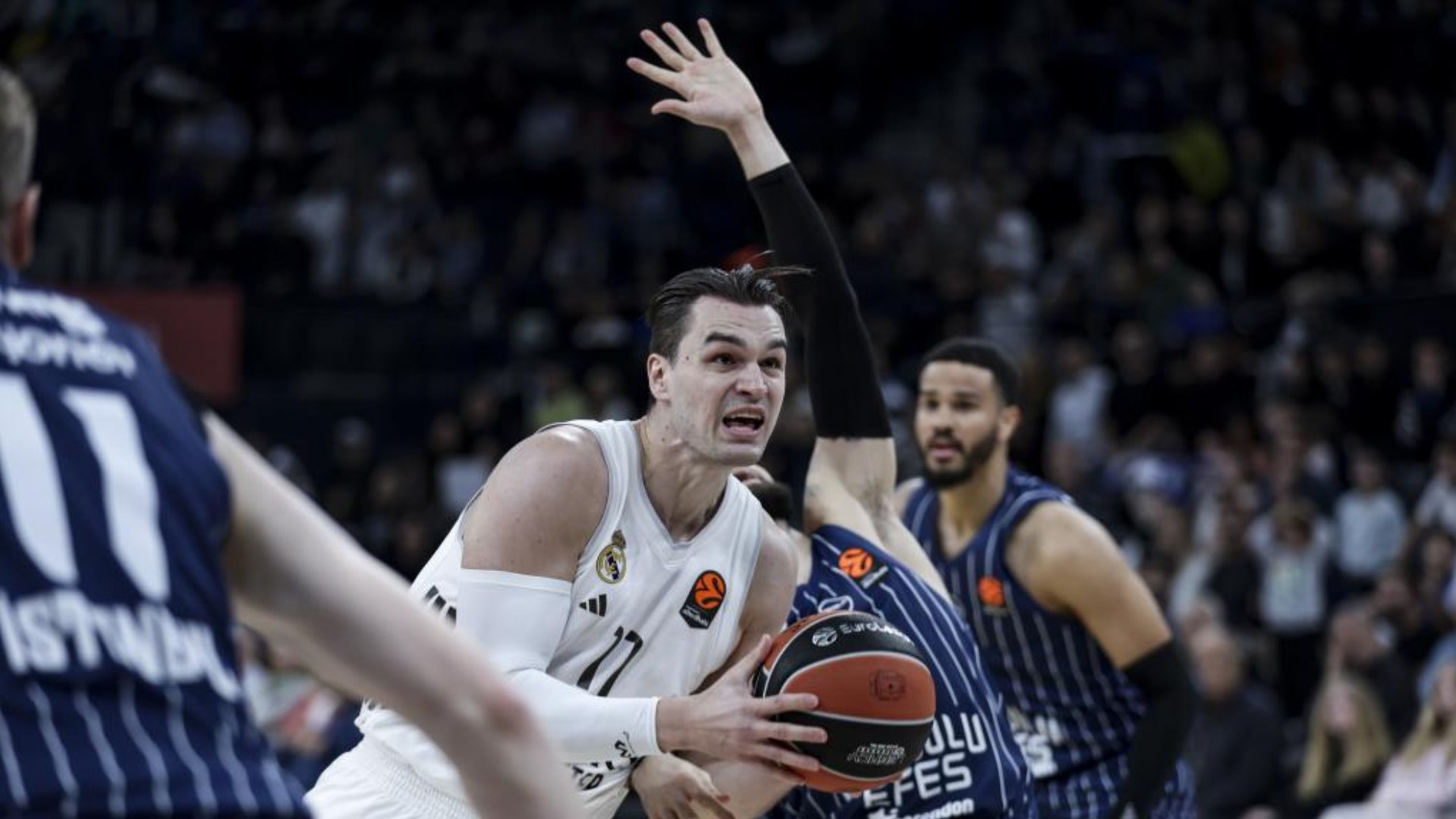 Mario Hezonja, during the match against Anadolu Efes. 