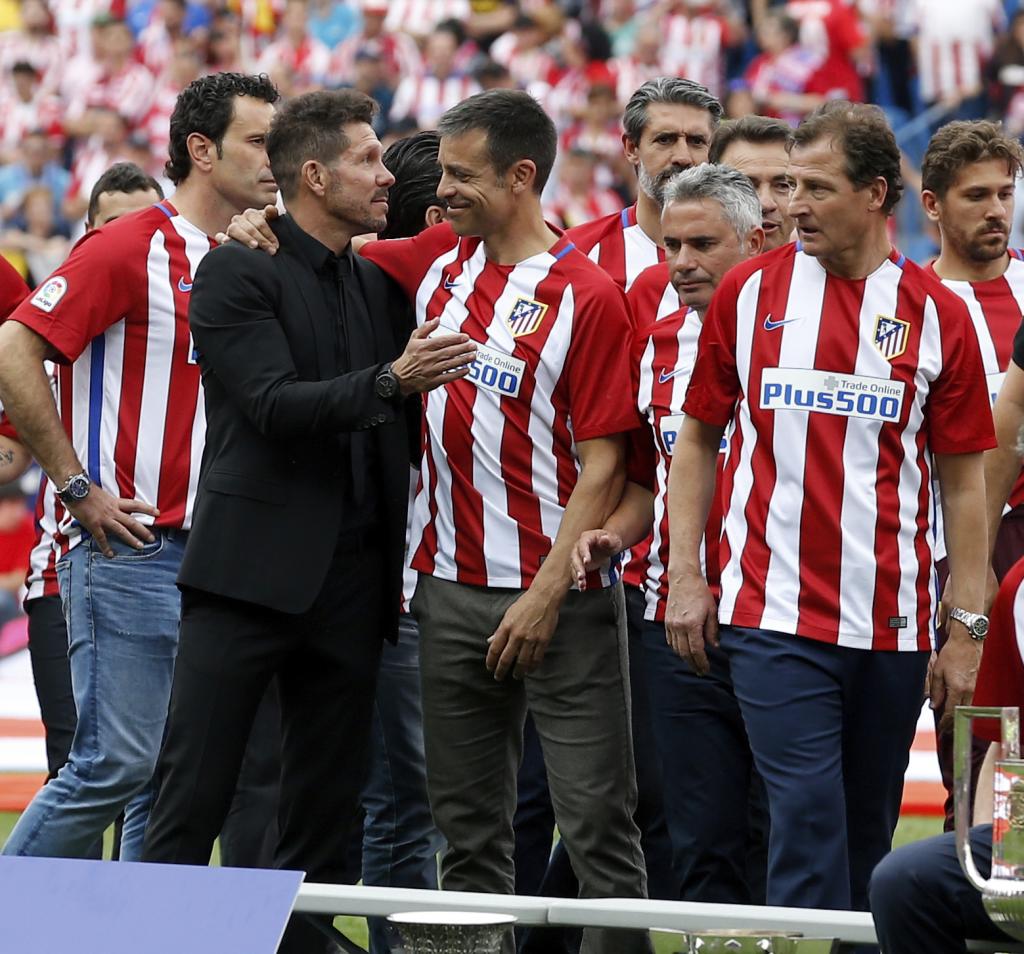PARTIDO DE LIGA ENTRE EL ATLÉTICO DE MADRID Y EL ATHLETICS CLUB DE BILBAO.