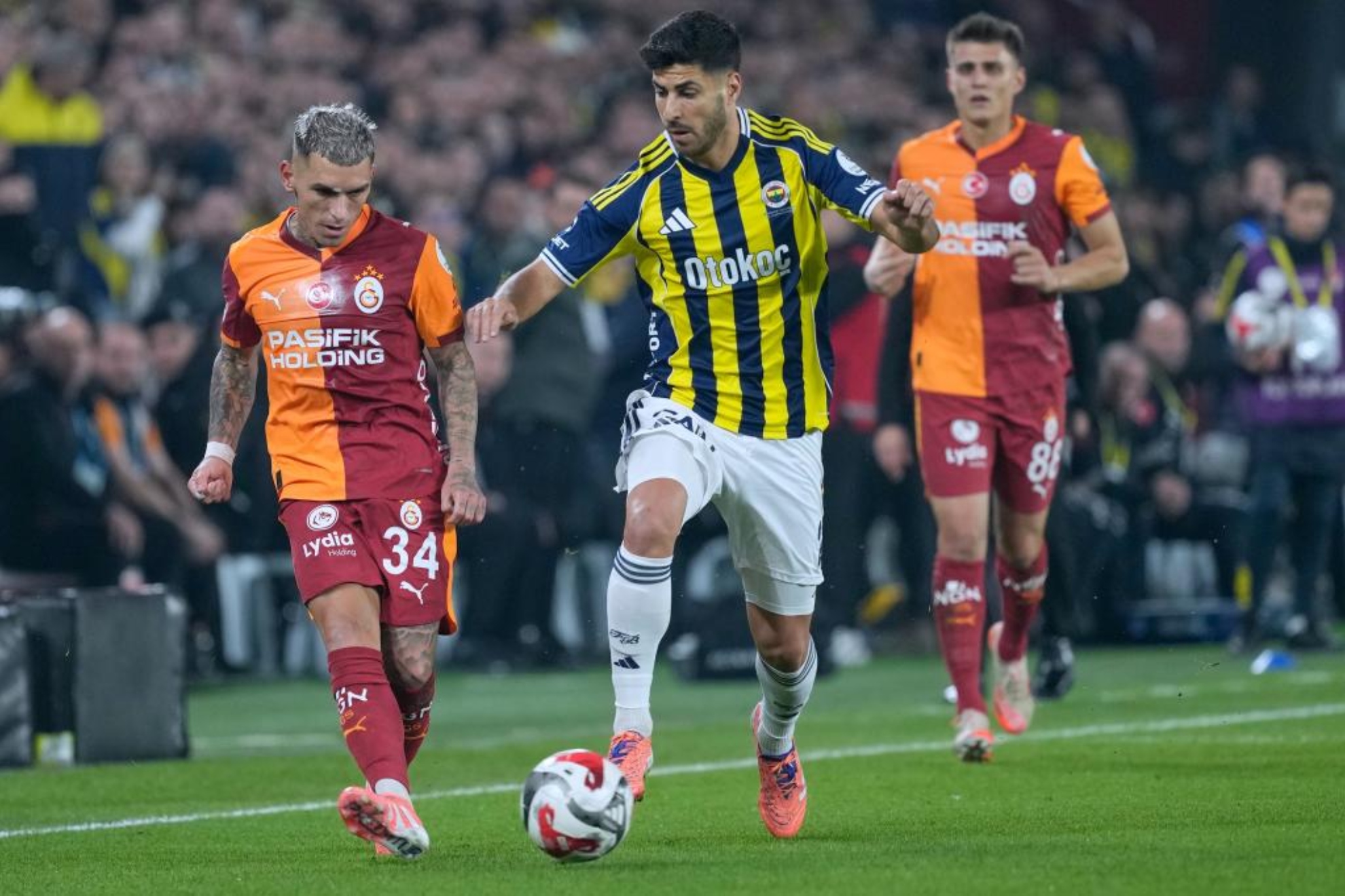 Marco Asensio, en el partido contra el Galatasaray de la pasada jornada.