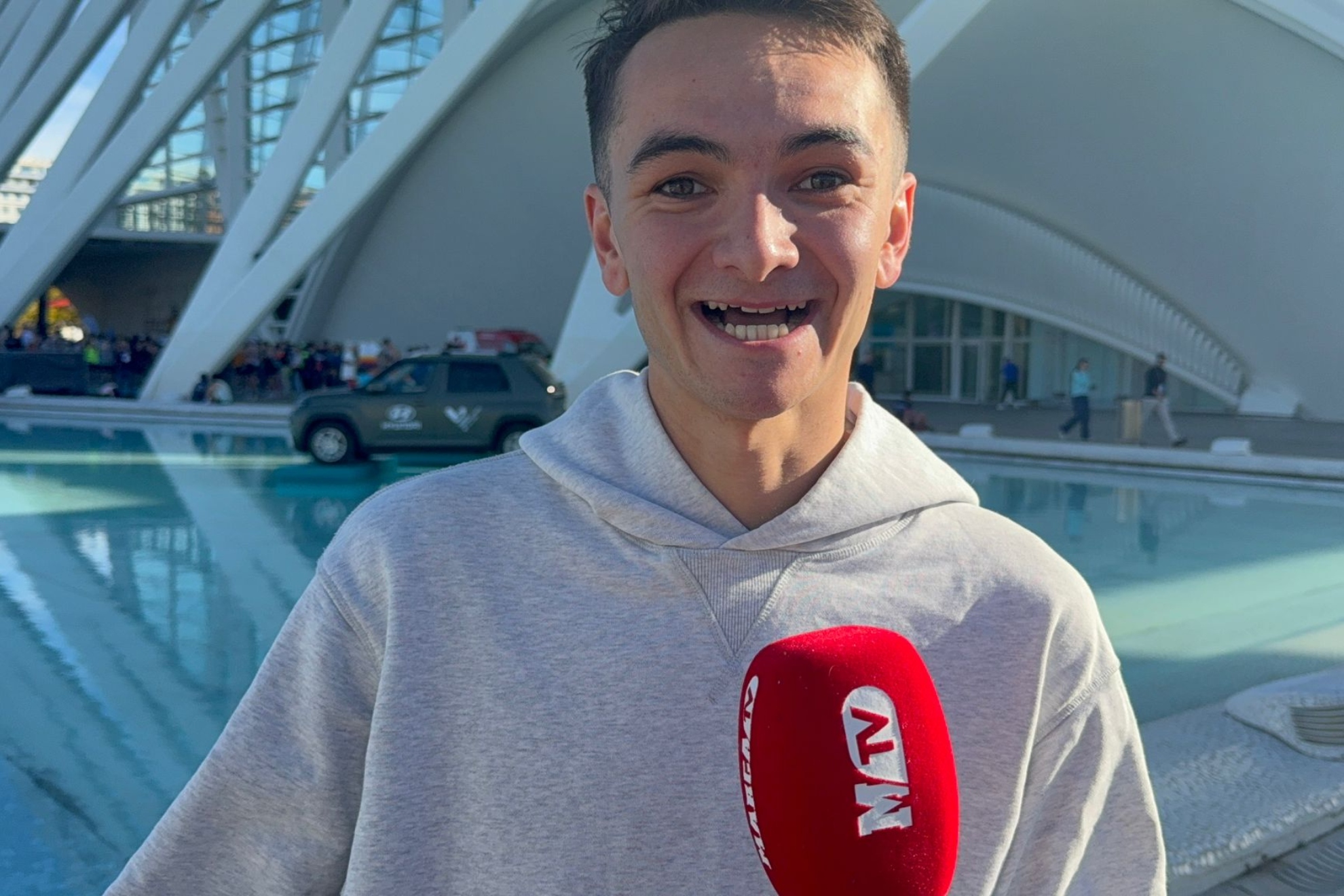 Alex atiende a MARCA tras su hazaña.