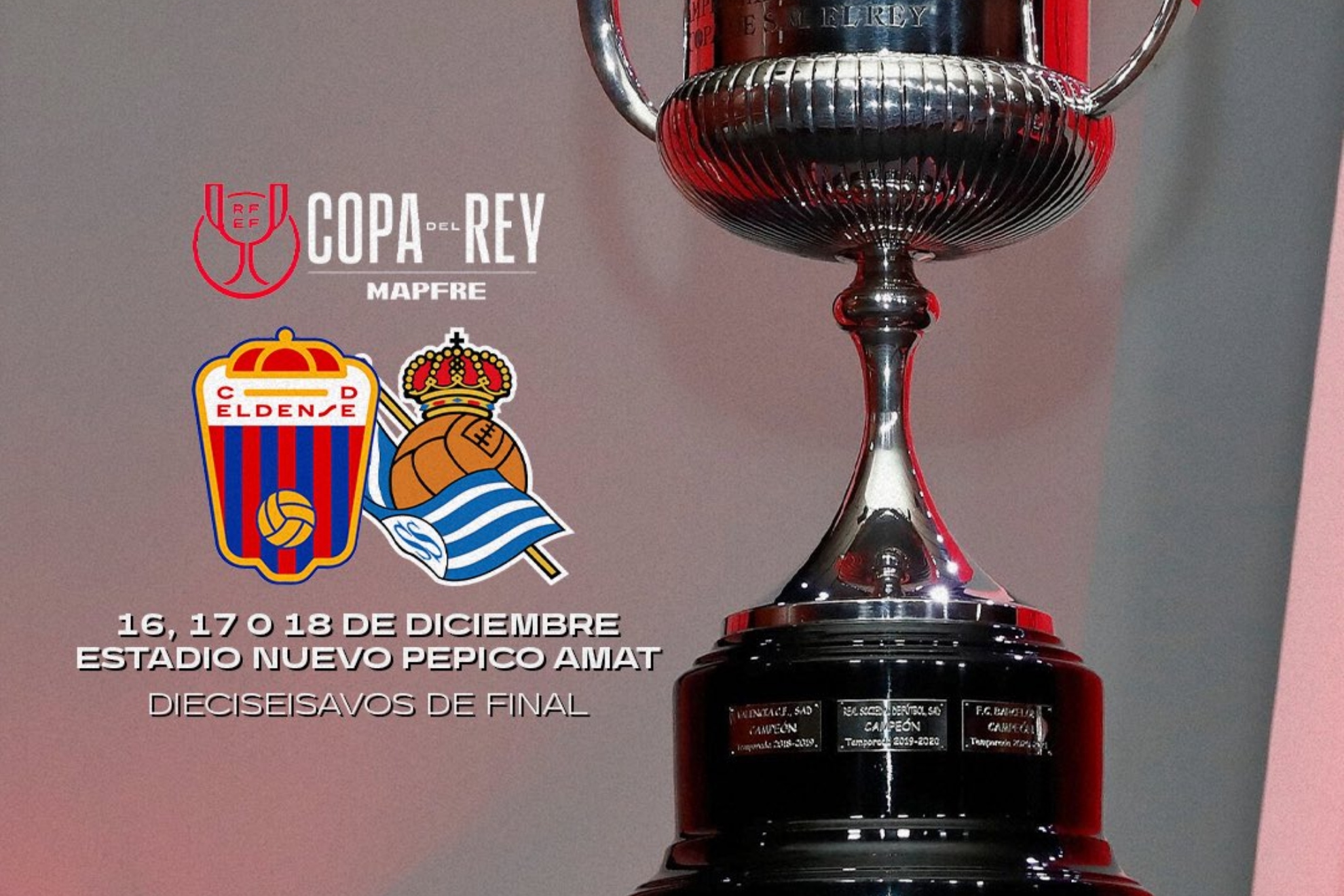 Así ha anunciado el Eldense su emparejamiento con la Real